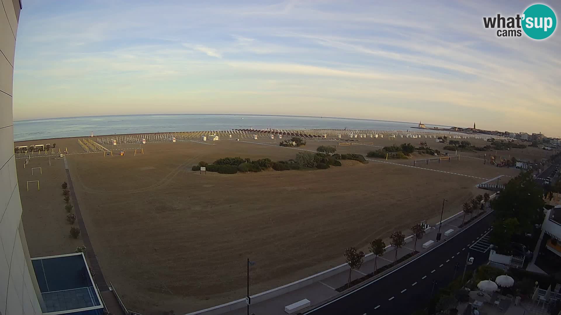 Hotel Panoramic u živo Caorle plaža Levante web kamera – Italija