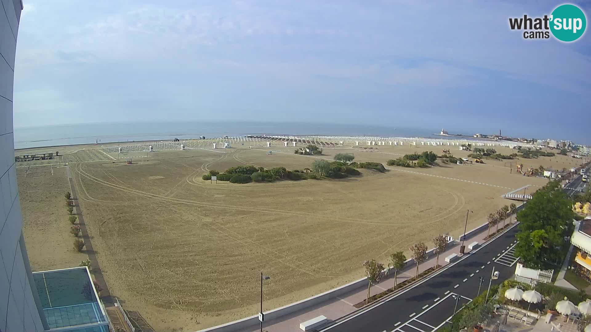 Hotel Panoramic en vivo Caorle playa Levante webcam – Italia