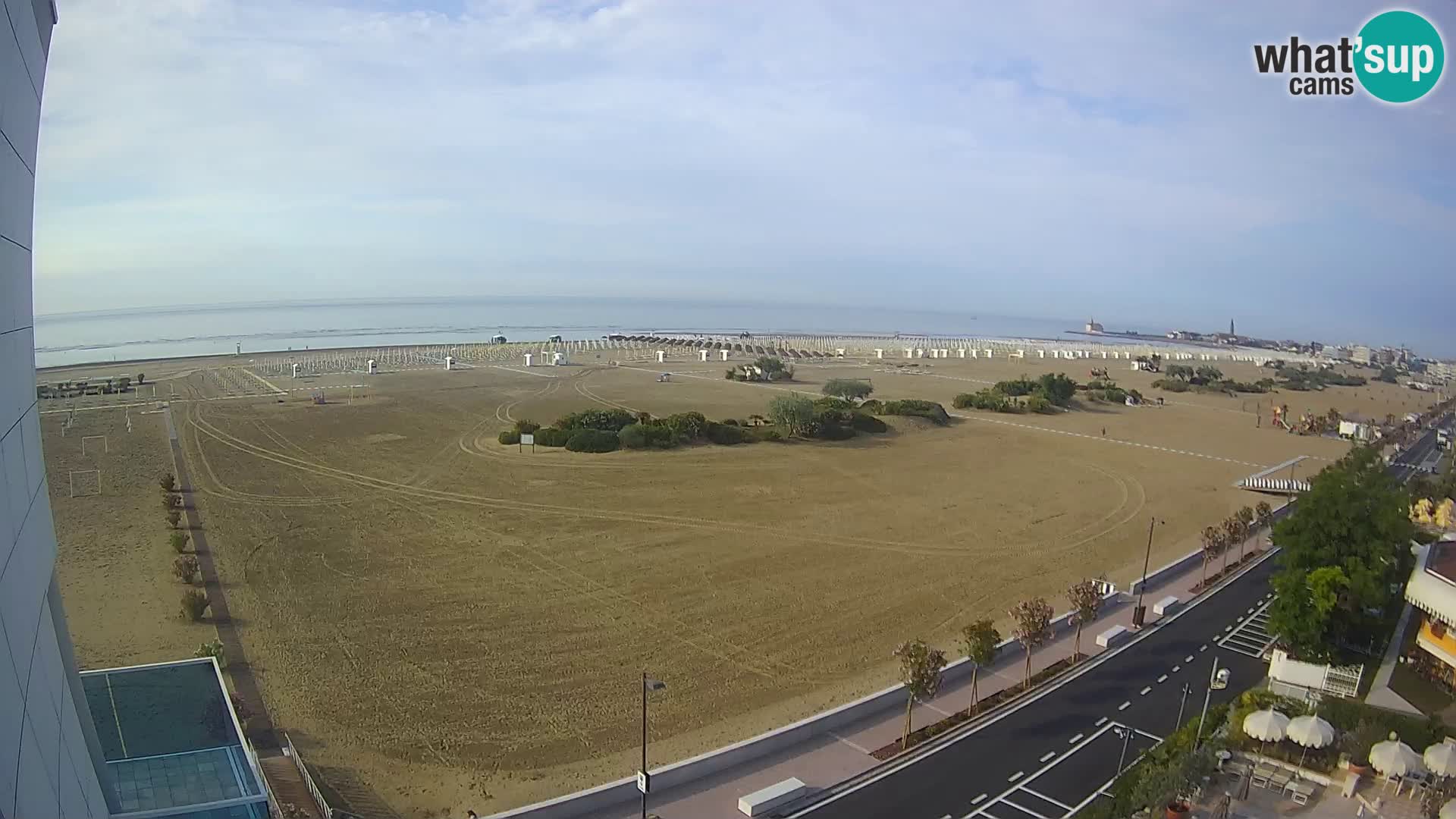 Hotel Panoramic u živo Caorle plaža Levante web kamera – Italija