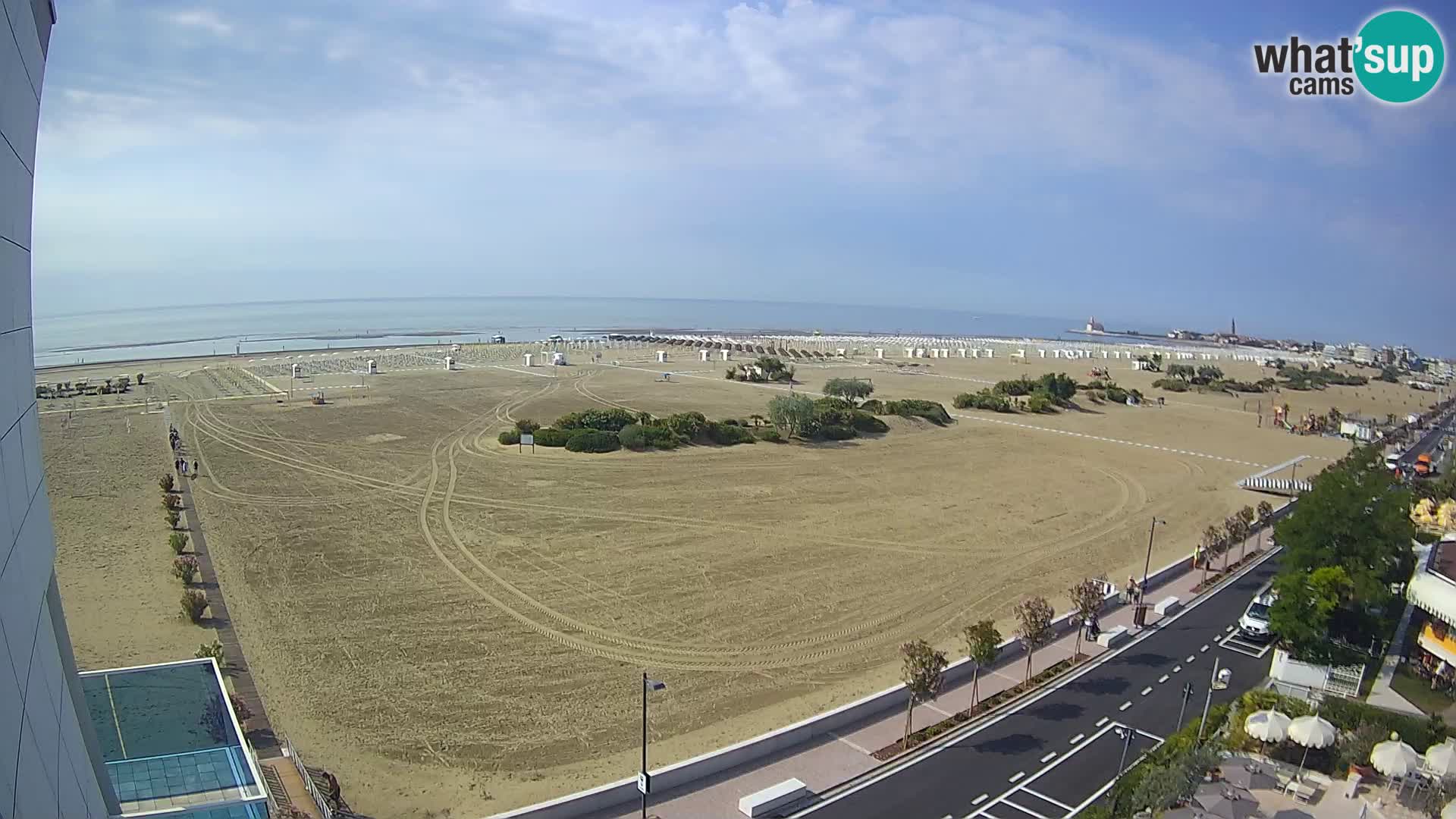 Hotel Panoramic en vivo Caorle playa Levante webcam – Italia