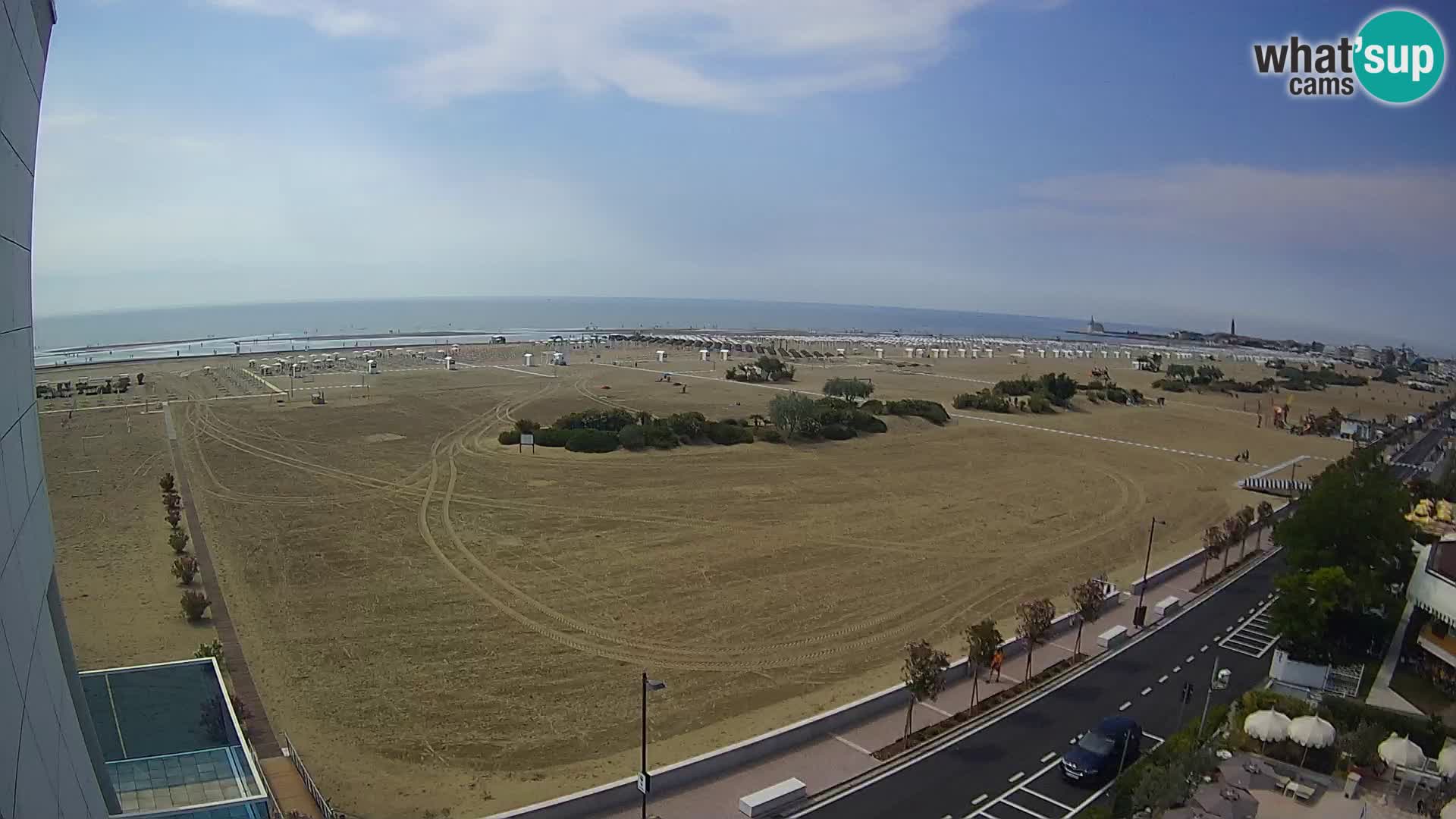 Hotel Panoramic en vivo Caorle playa Levante webcam – Italia