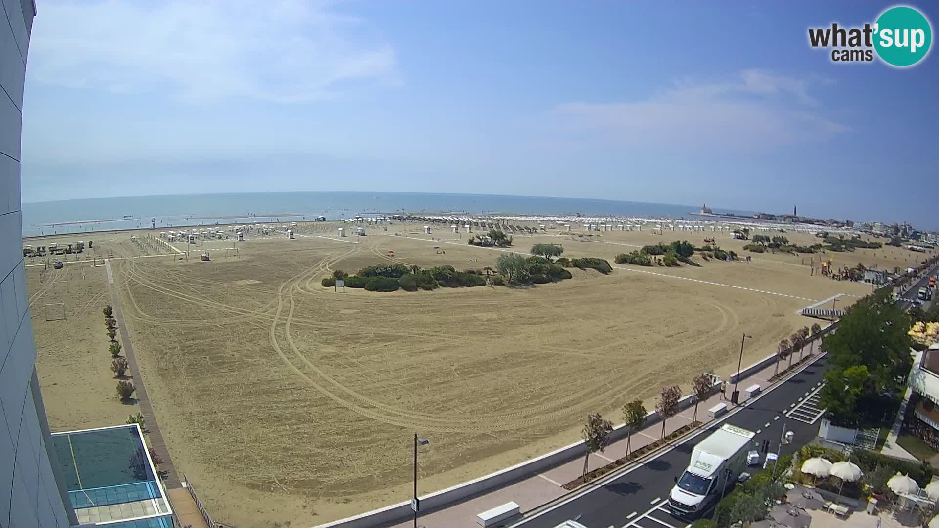 Hotel Panoramic en vivo Caorle playa Levante webcam – Italia