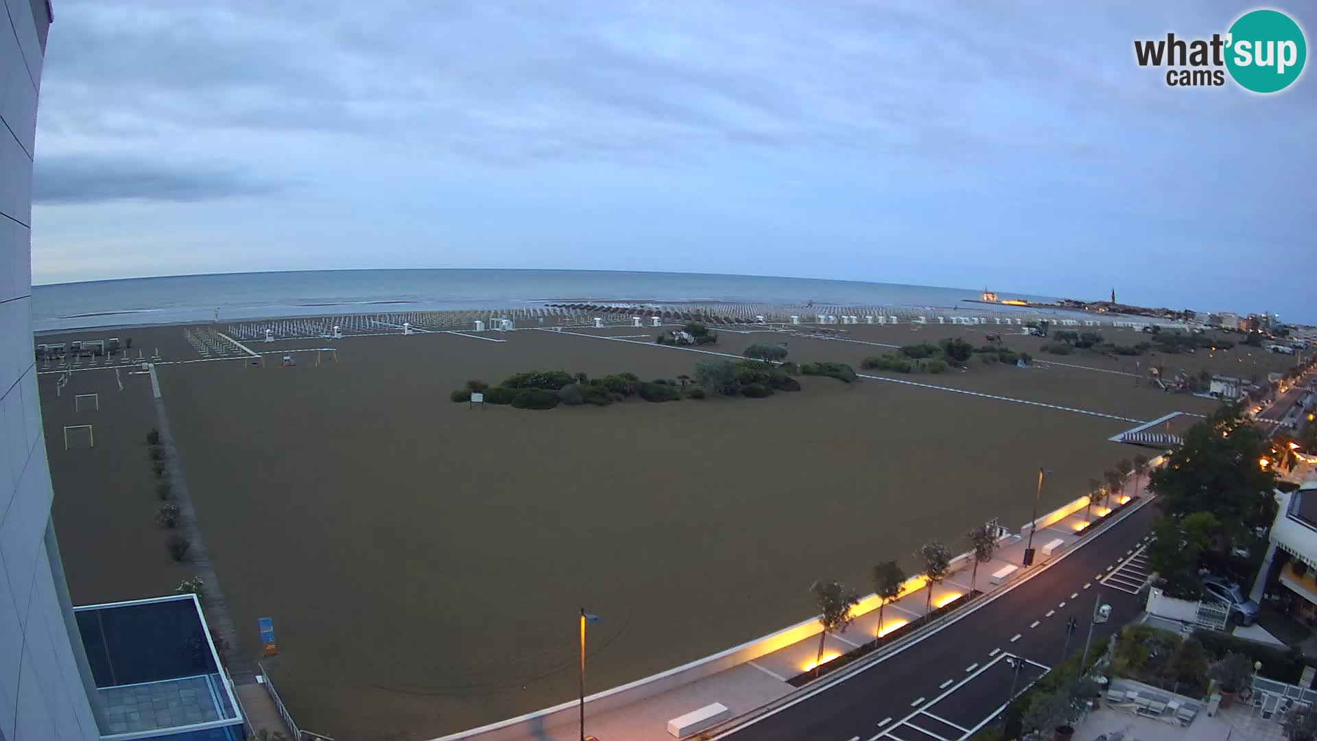 Hotel Panoramic u živo Caorle plaža Levante web kamera – Italija