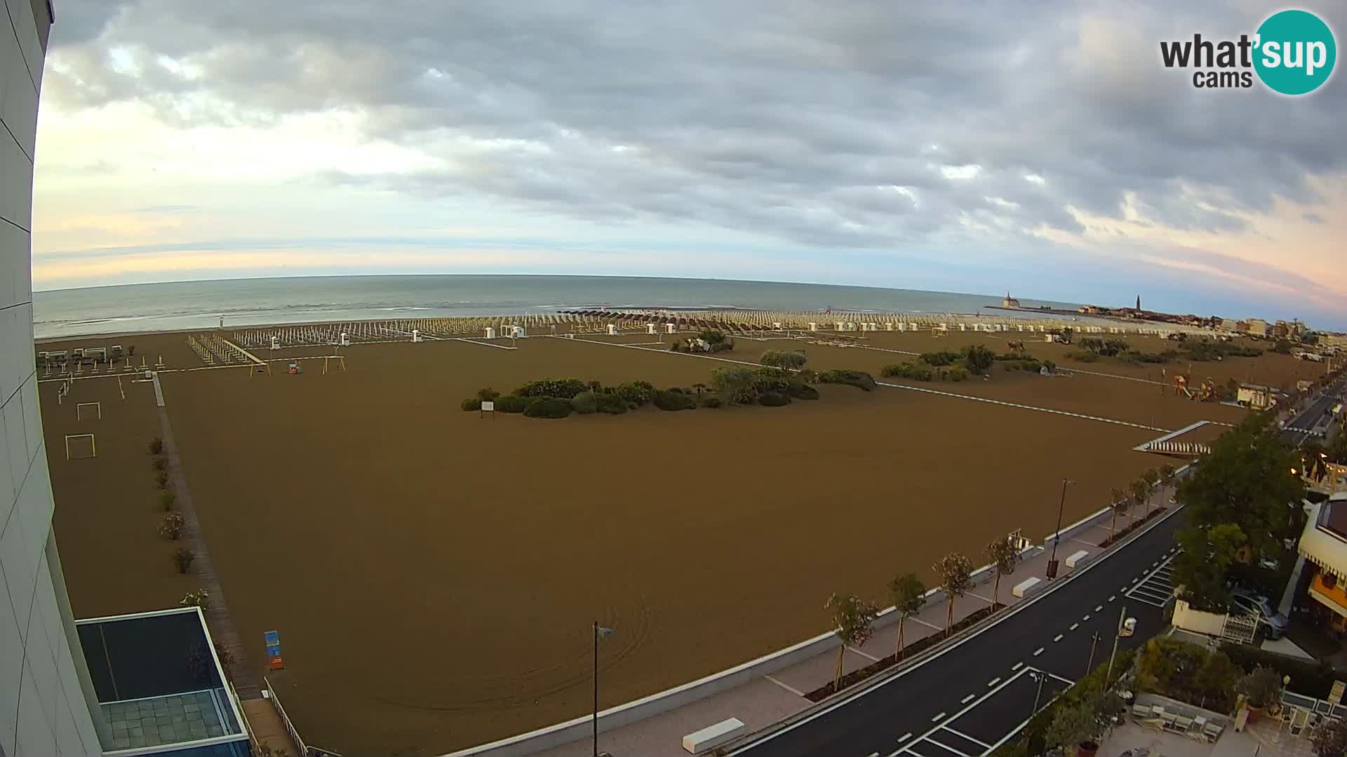 Hotel Panoramic u živo Caorle plaža Levante web kamera – Italija