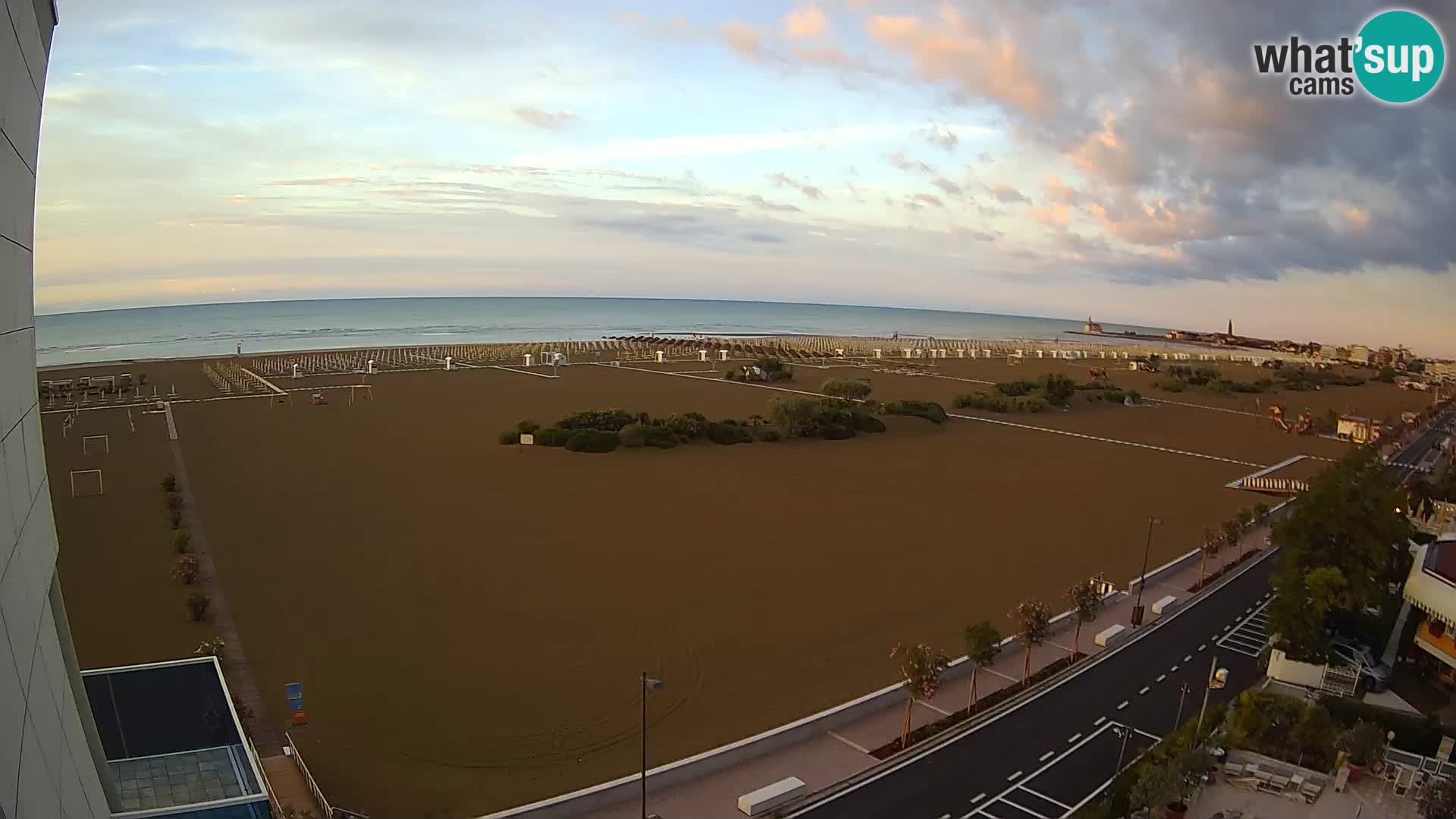 Hotel Panoramic u živo Caorle plaža Levante web kamera – Italija