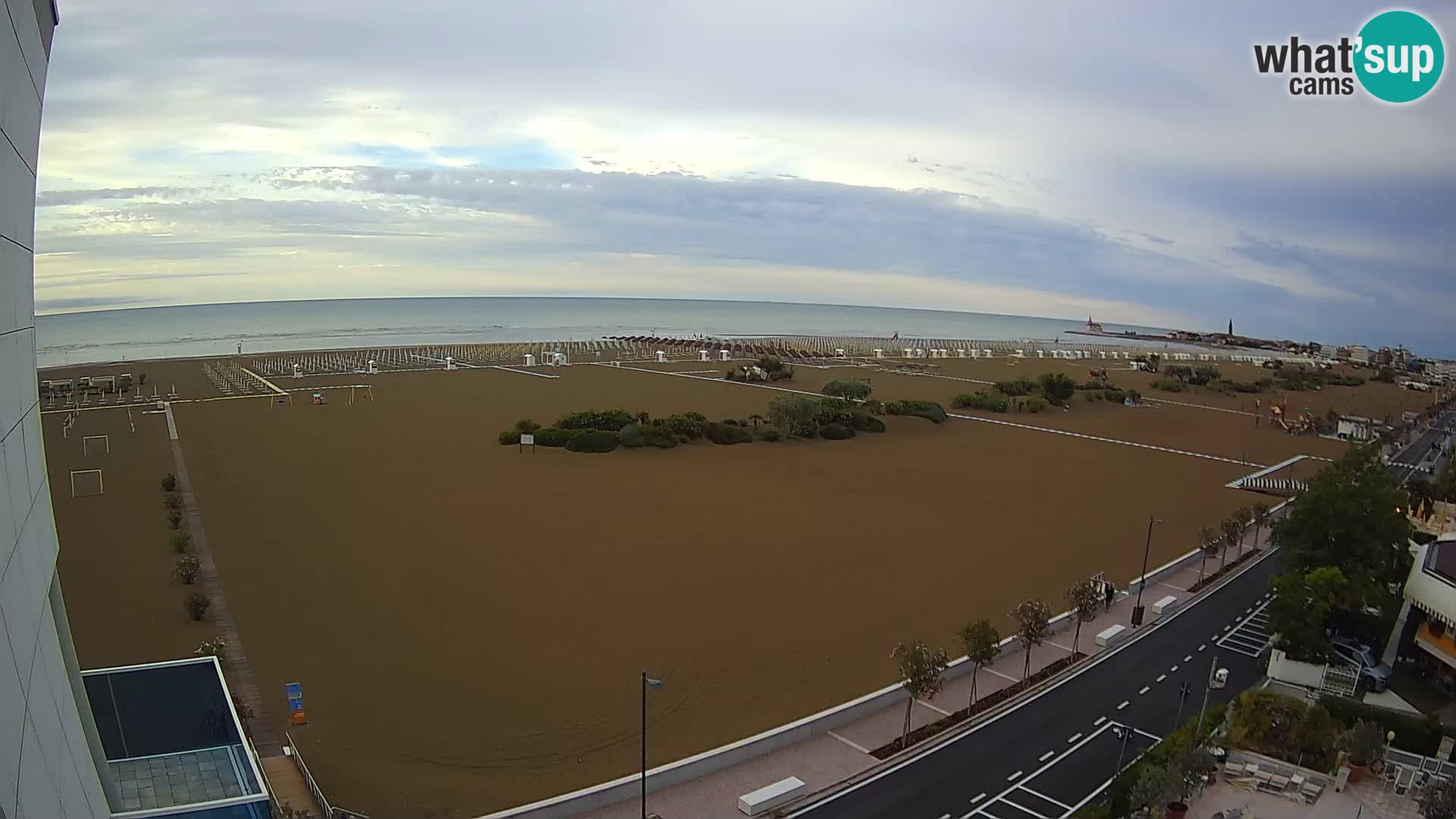 Hotel Panoramic u živo Caorle plaža Levante web kamera – Italija