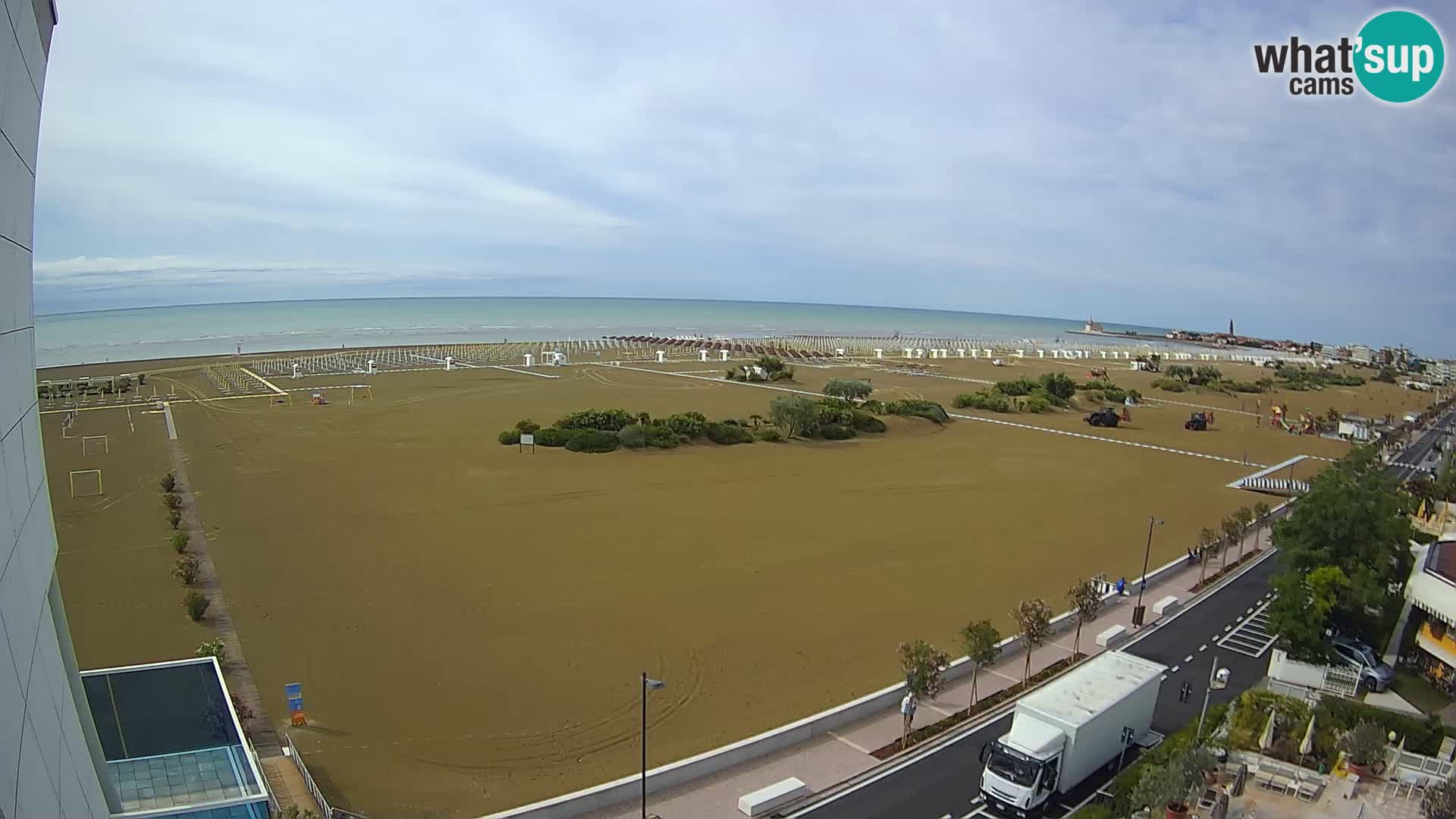 Hotel Panoramic en vivo Caorle playa Levante webcam – Italia