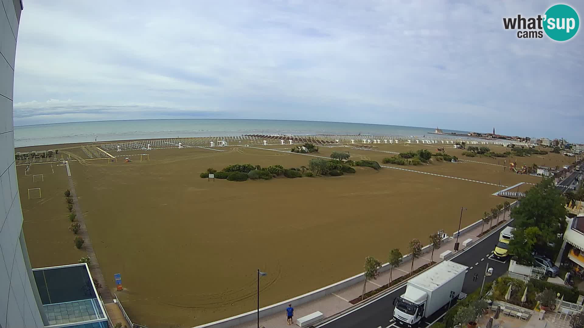 Hotel Panoramic en vivo Caorle playa Levante webcam – Italia