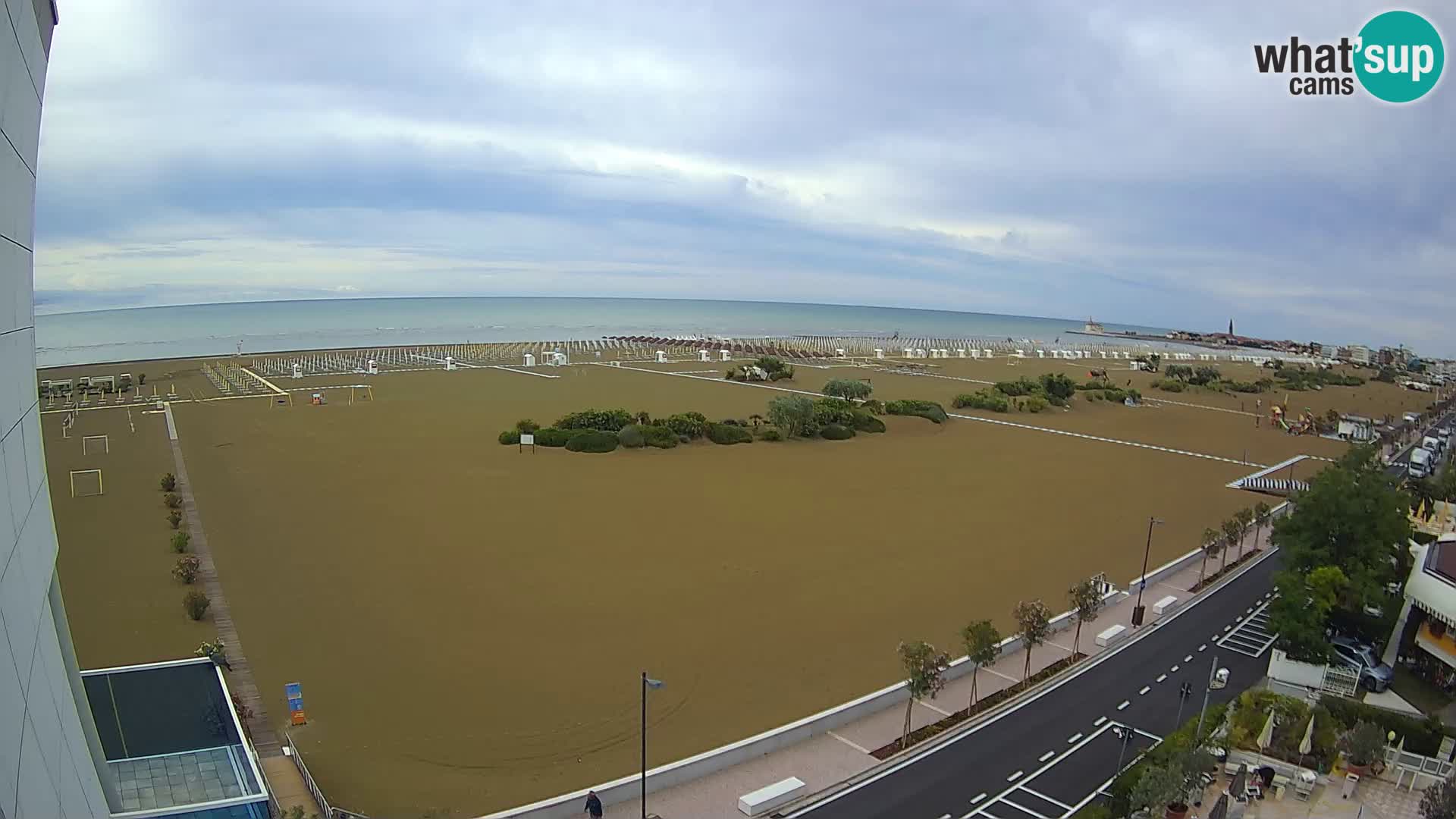 Hotel Panoramic en vivo Caorle playa Levante webcam – Italia
