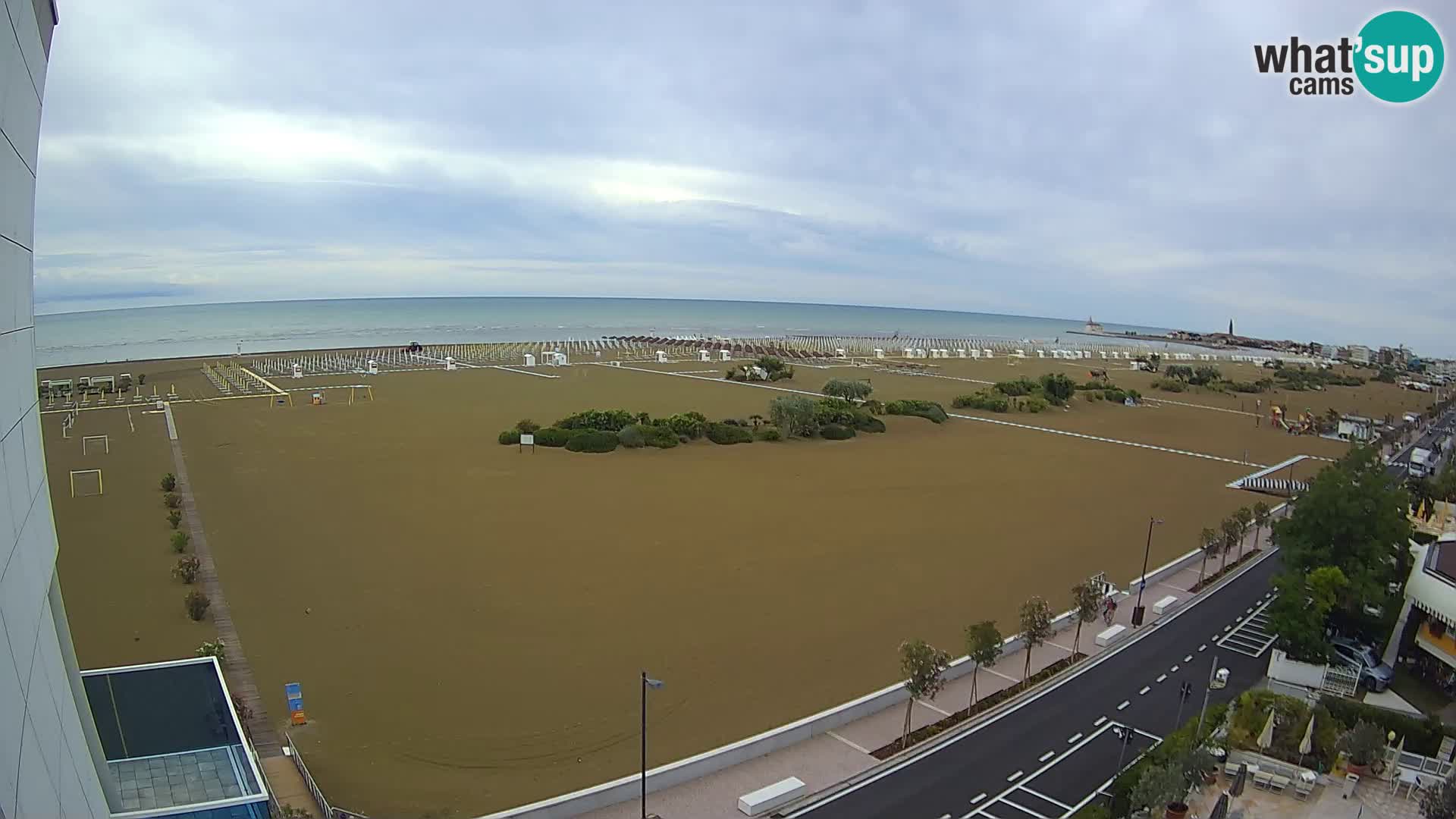 Hotel Panoramic u živo Caorle plaža Levante web kamera – Italija