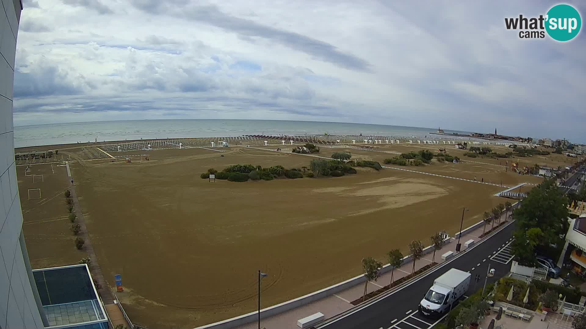 Hotel Panoramic en vivo Caorle playa Levante webcam – Italia