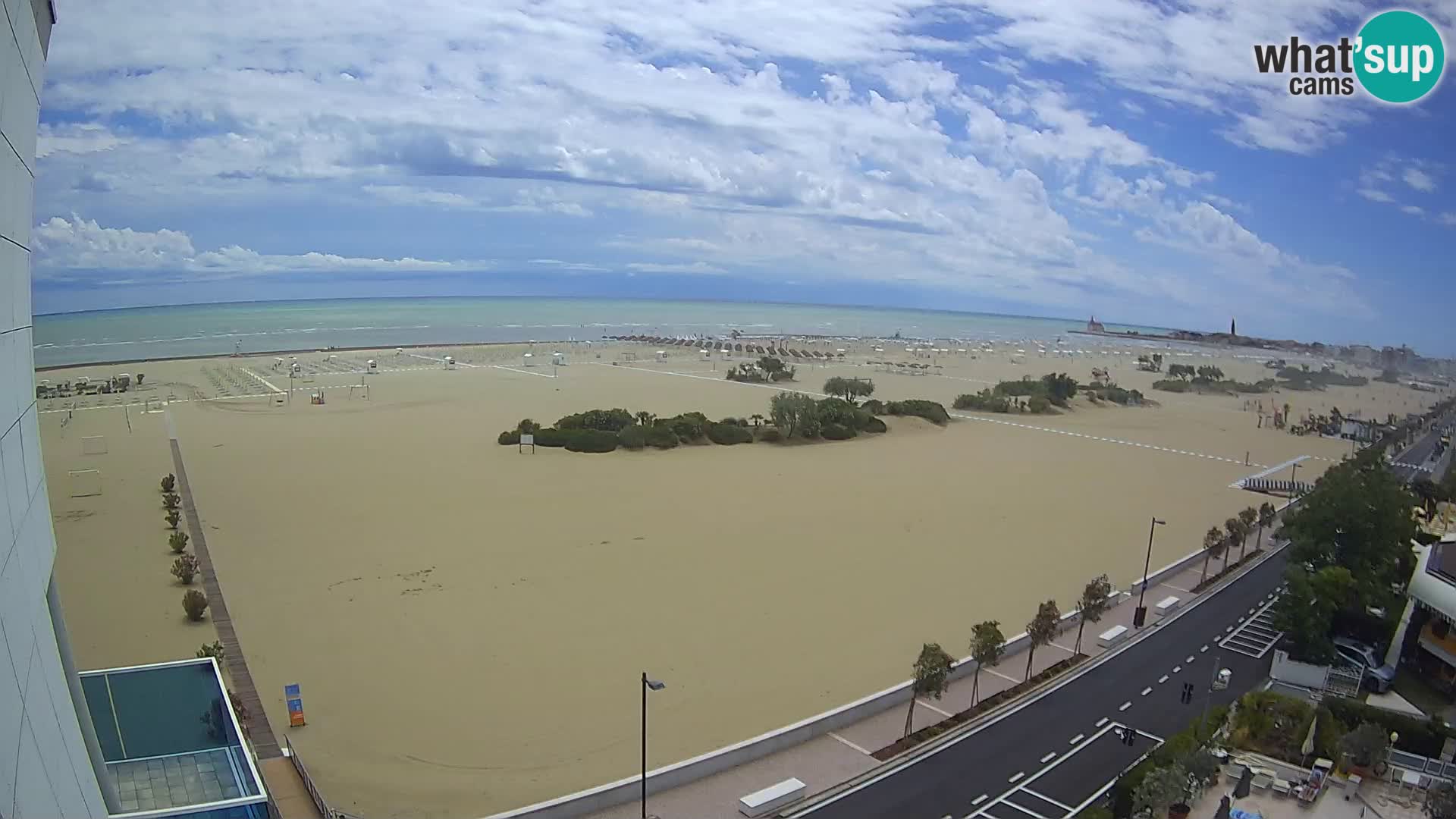 Hotel Panoramic en vivo Caorle playa Levante webcam – Italia