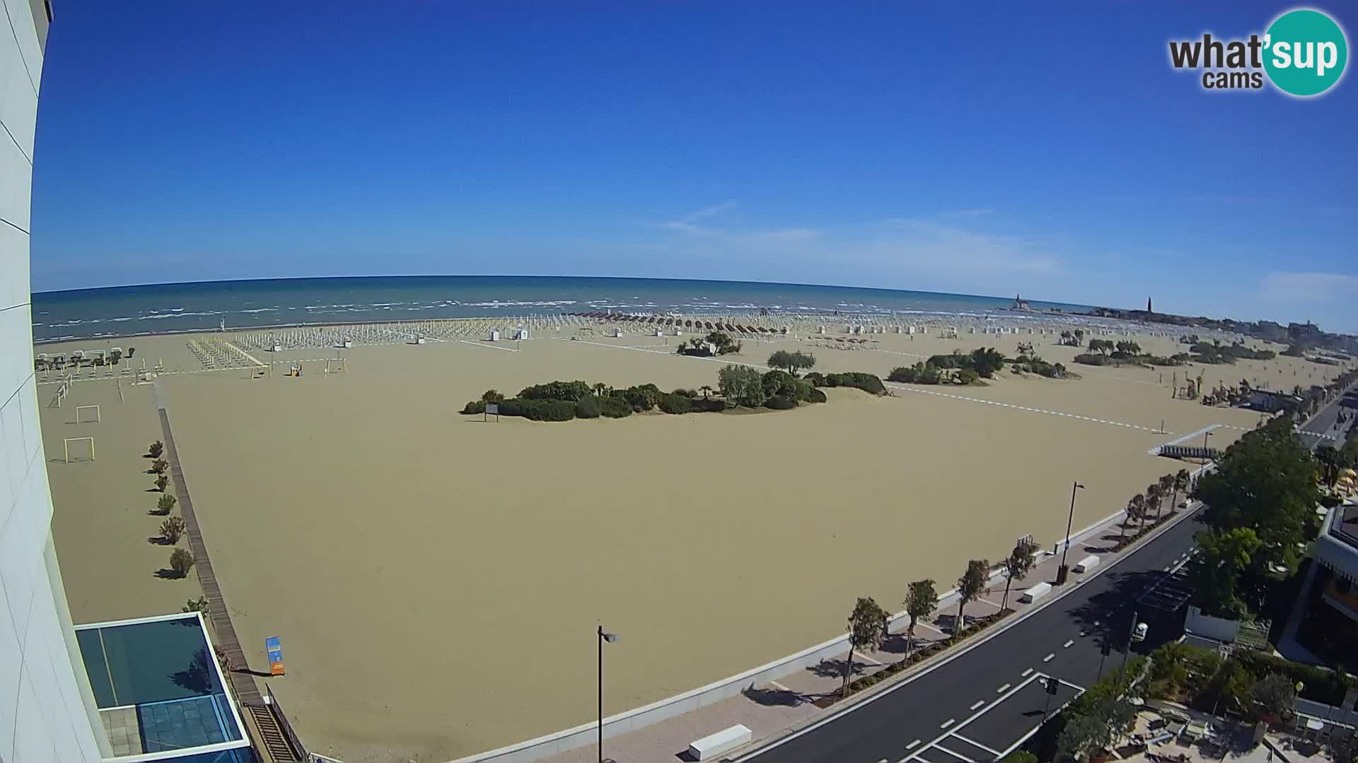 Hotel Panoramic u živo Caorle plaža Levante web kamera – Italija