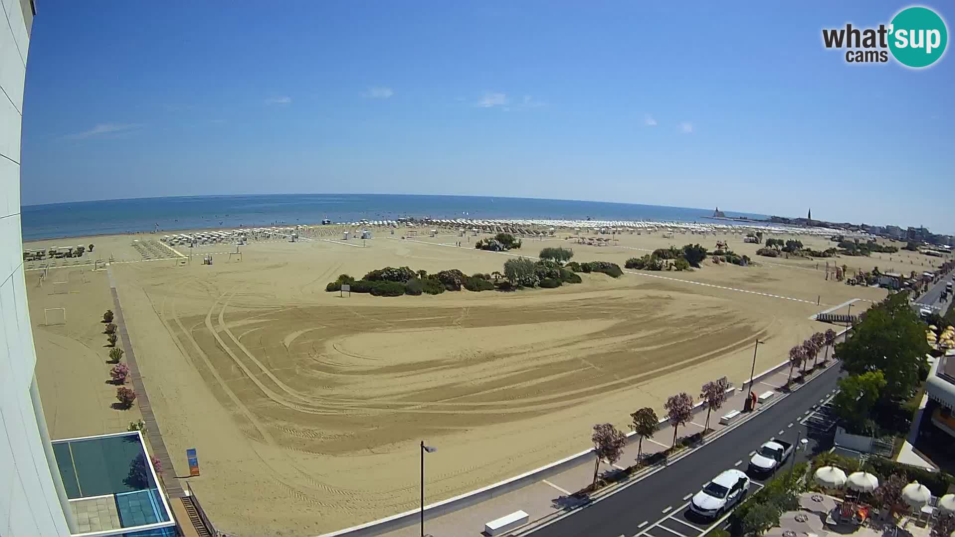 Hotel Panoramic en vivo Caorle playa Levante webcam – Italia
