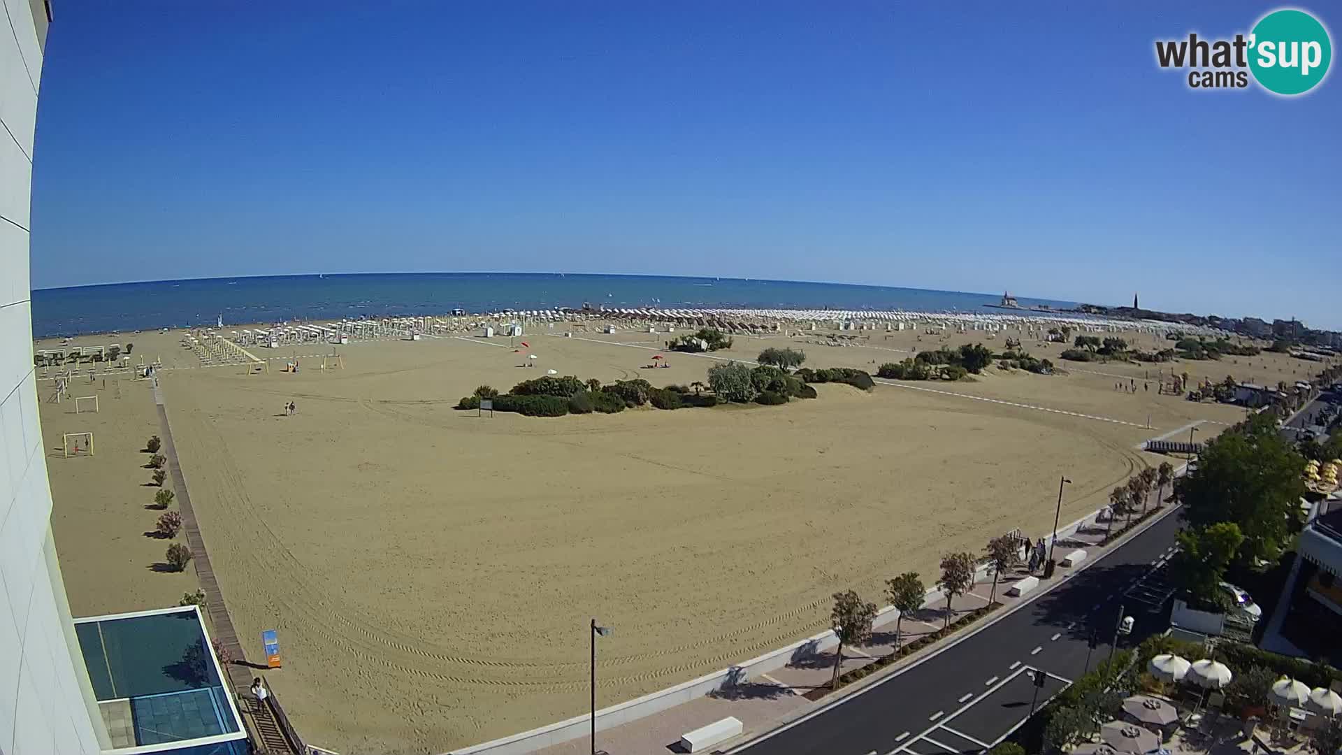 Hotel Panoramic en vivo Caorle playa Levante webcam – Italia