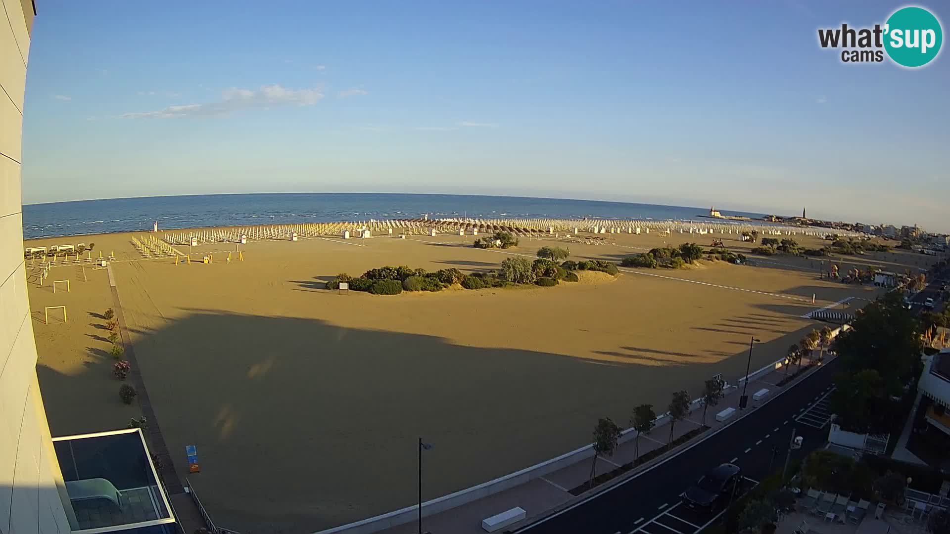 Hotel Panoramic u živo Caorle plaža Levante web kamera – Italija