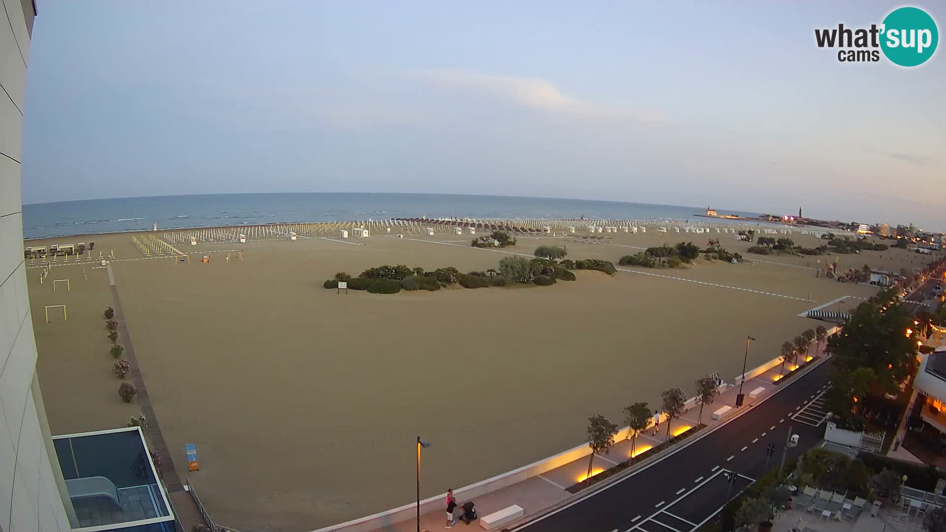 Hotel Panoramic u živo Caorle plaža Levante web kamera – Italija