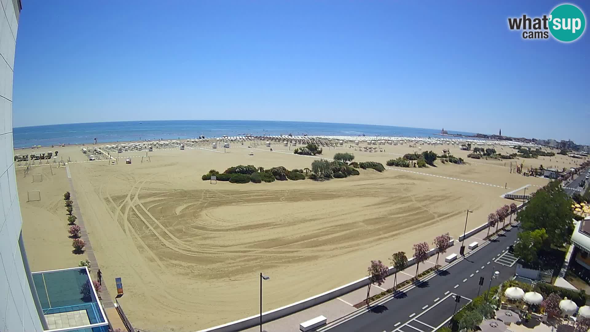 Hotel Panoramic en vivo Caorle playa Levante webcam – Italia