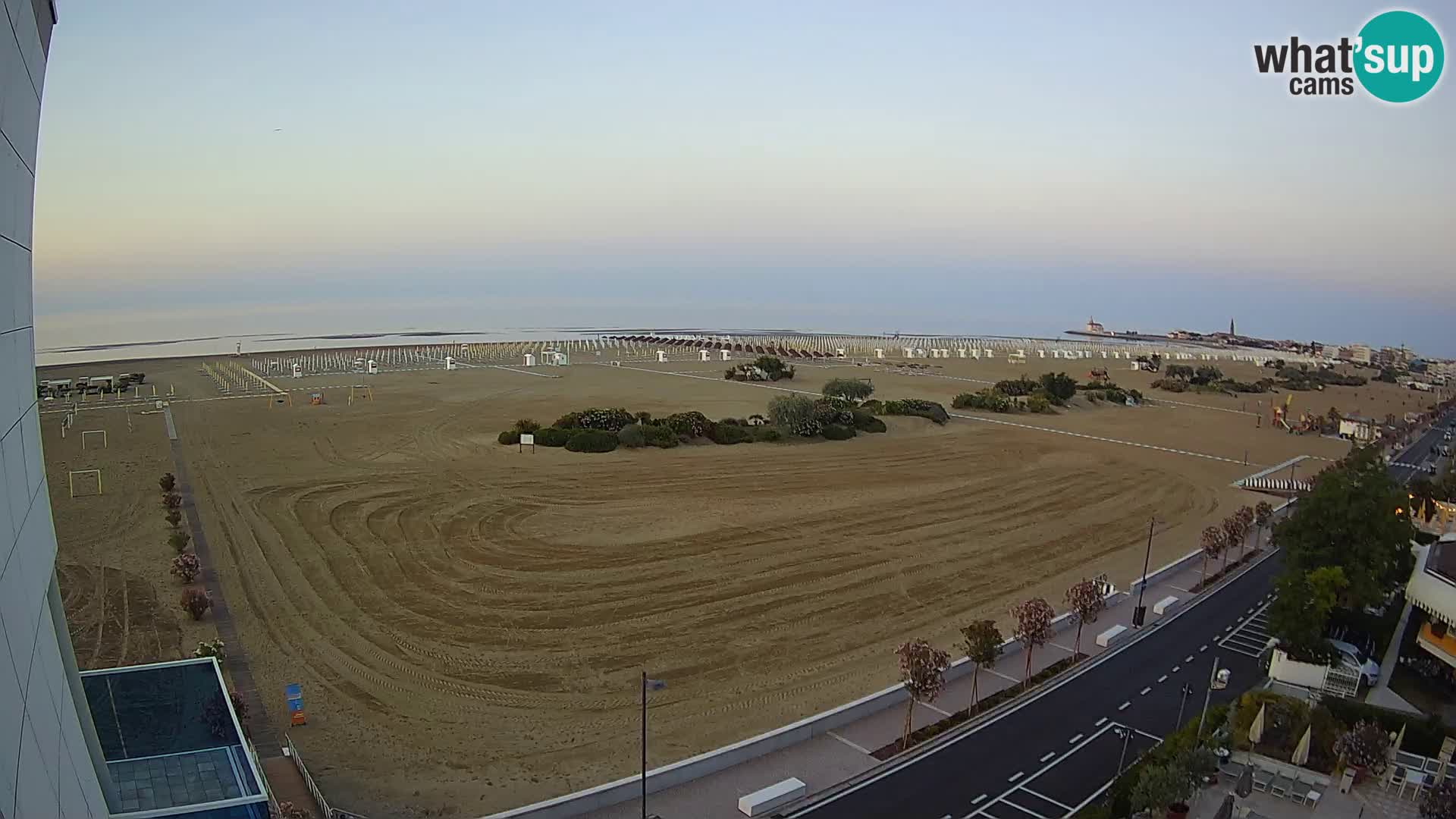Hotel Panoramic u živo Caorle plaža Levante web kamera – Italija
