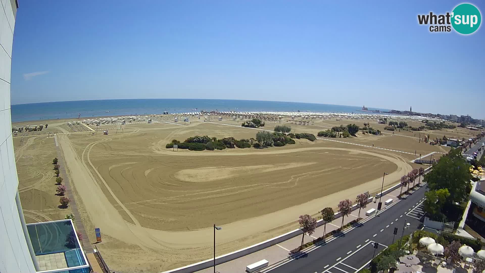 Hotel Panoramic en vivo Caorle playa Levante webcam – Italia