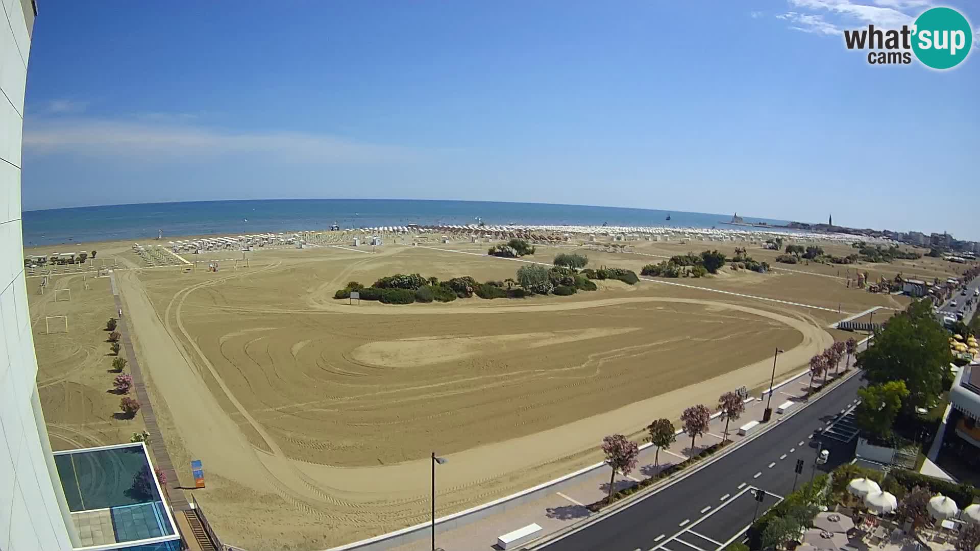 Hotel Panoramic en vivo Caorle playa Levante webcam – Italia