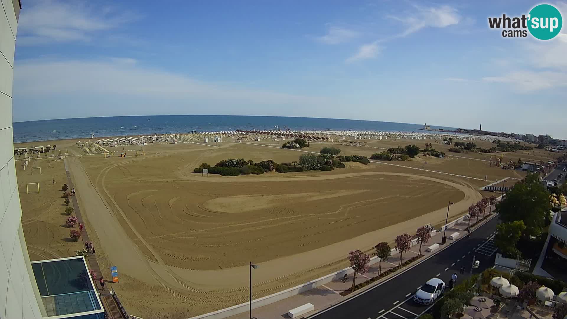 Hotel Panoramic en vivo Caorle playa Levante webcam – Italia