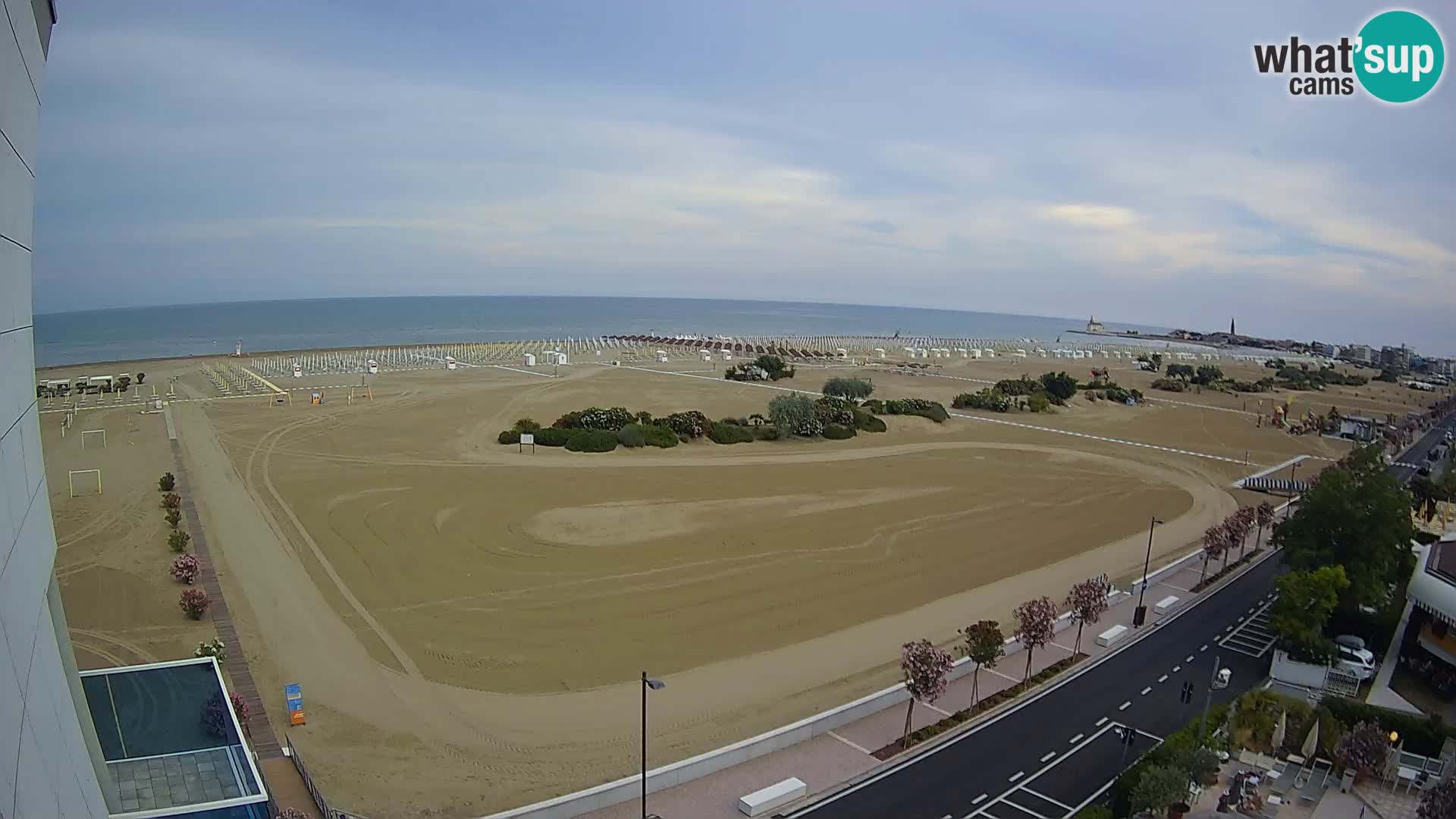 Hotel Panoramic u živo Caorle plaža Levante web kamera – Italija