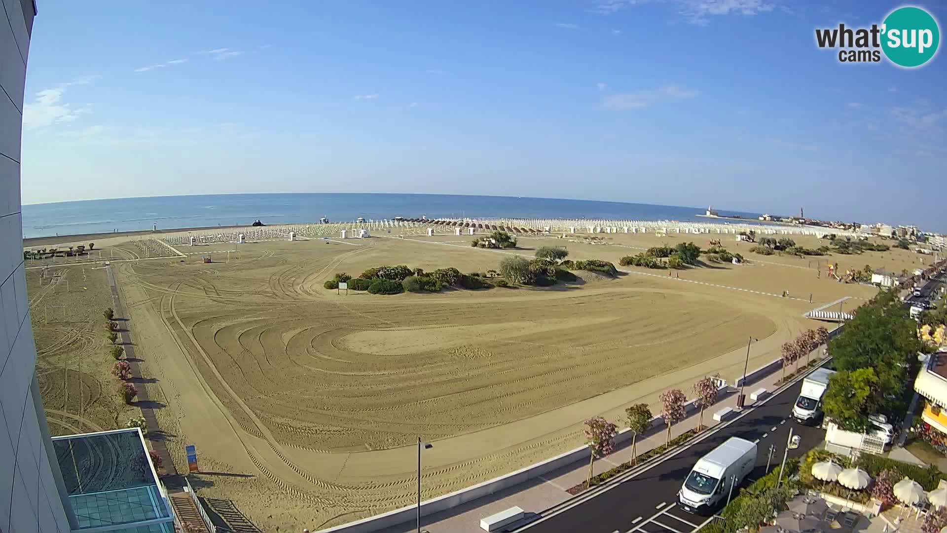 Hotel Panoramic en vivo Caorle playa Levante webcam – Italia