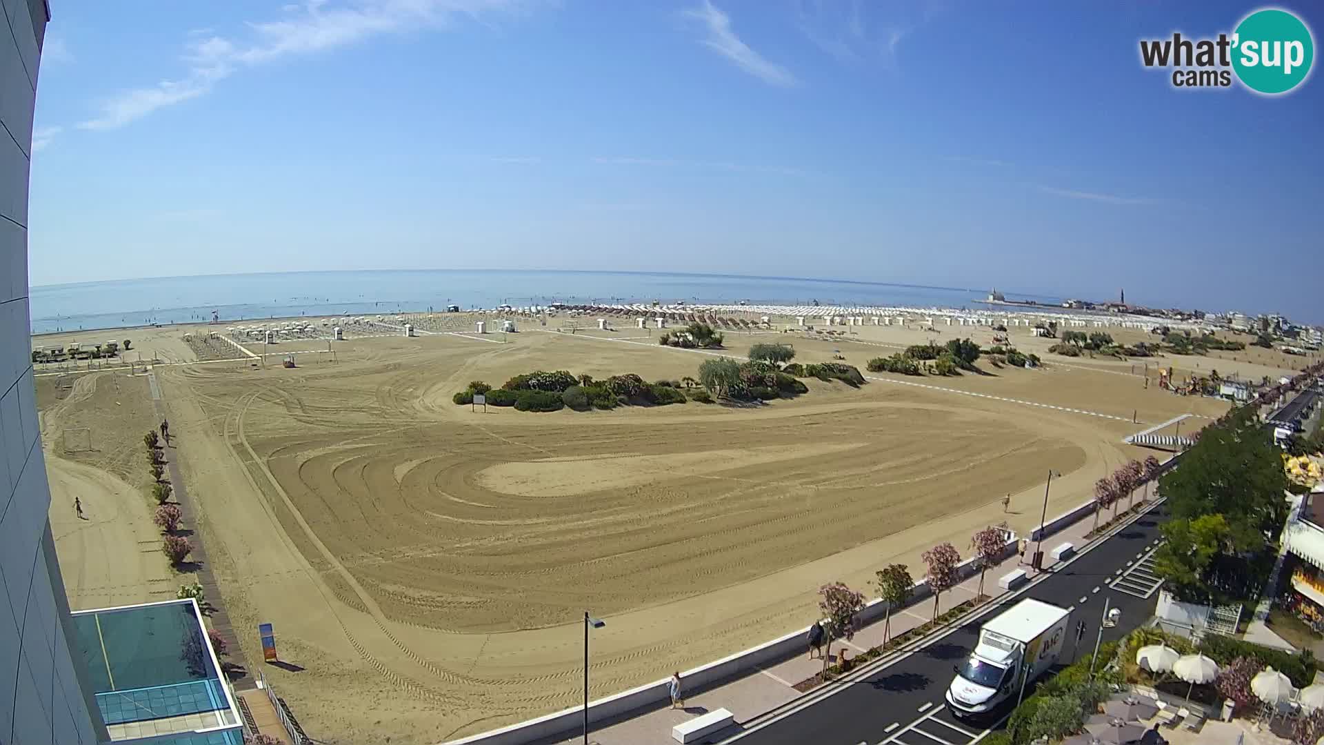 Hotel Panoramic webcam Caorle strand Levante live – Italien