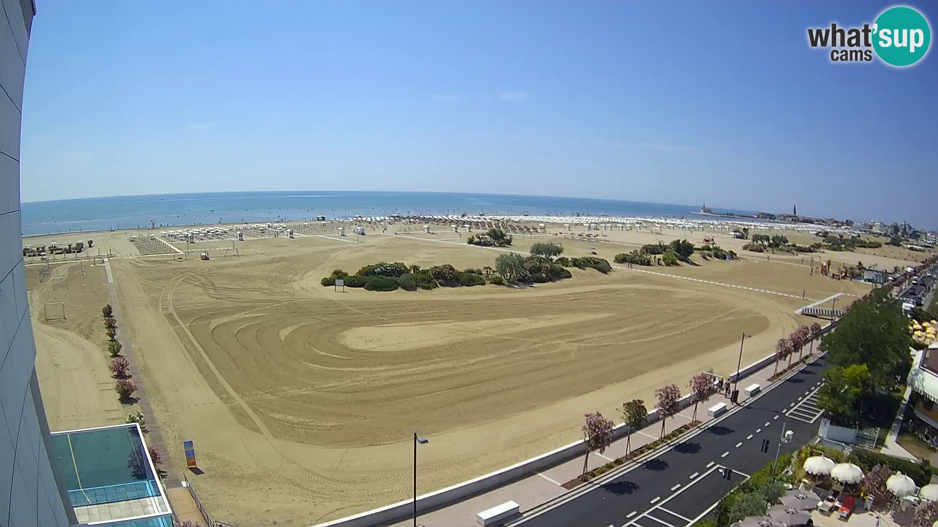 Hotel Panoramic Live cam Caorle plage Levante webcam – Italie