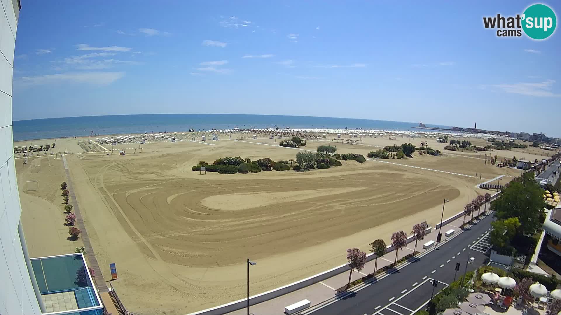 Hotel Panoramic u živo Caorle plaža Levante web kamera – Italija