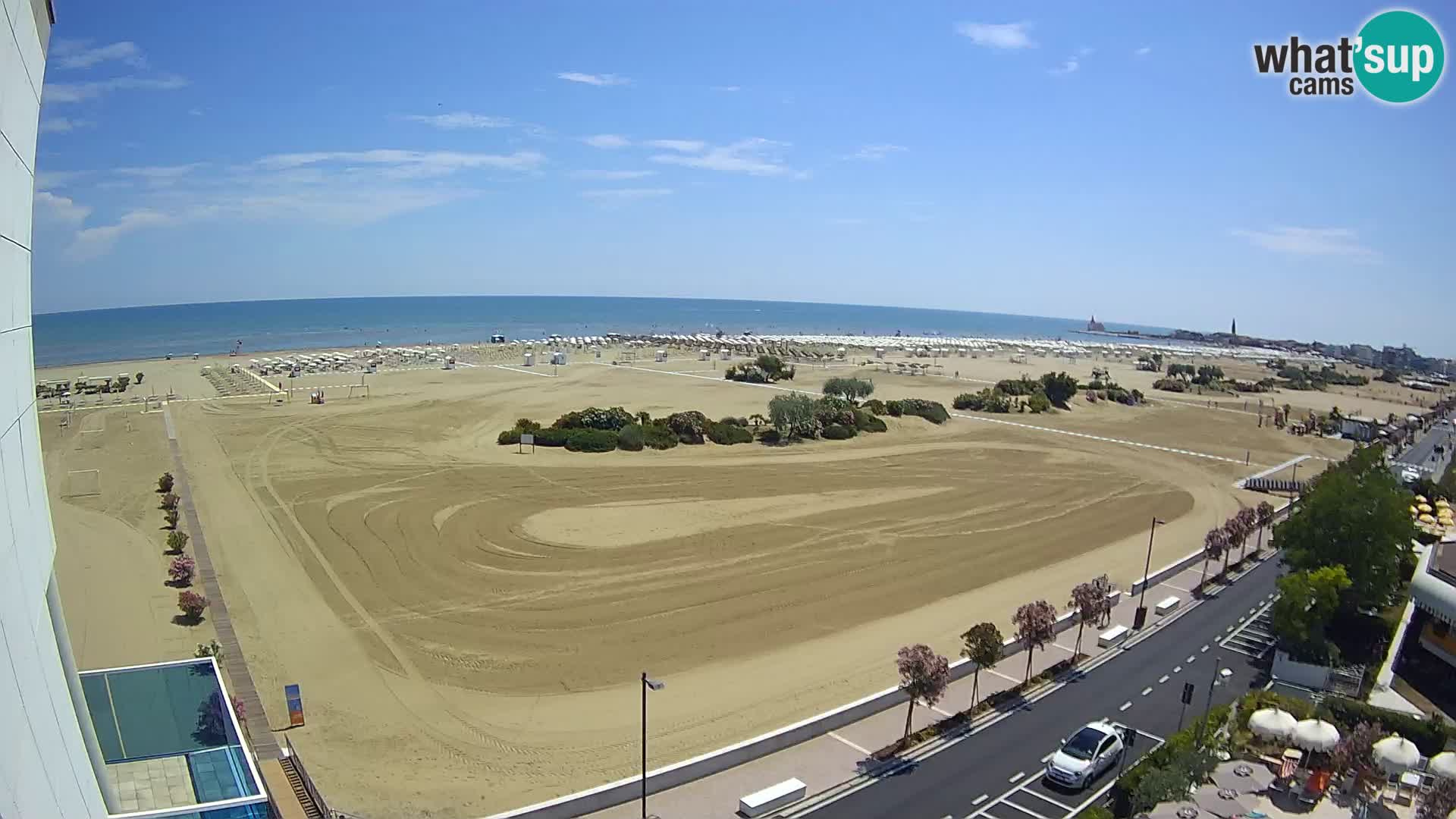 Hotel Panoramic en vivo Caorle playa Levante webcam – Italia