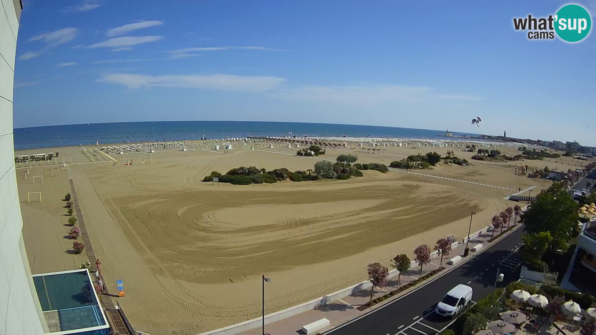 Hotel Panoramic en vivo Caorle playa Levante webcam – Italia