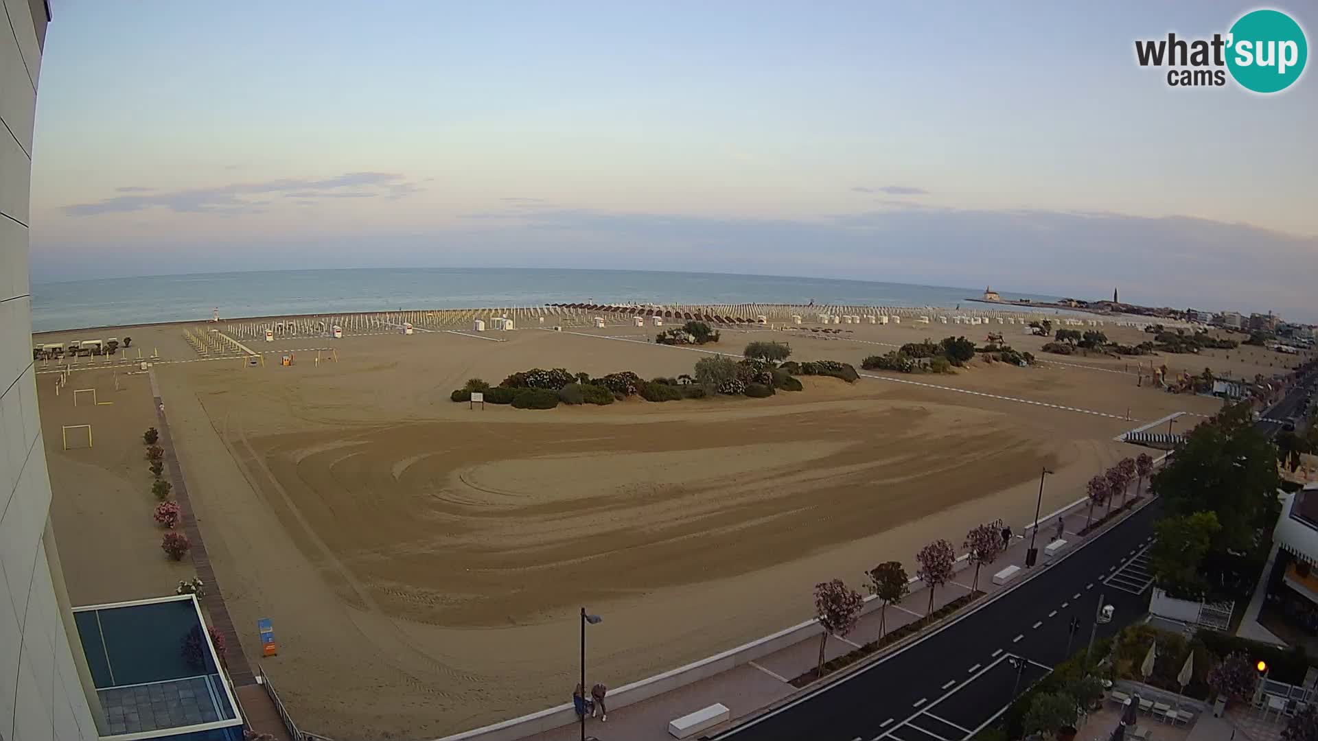 Hotel Panoramic u živo Caorle plaža Levante web kamera – Italija