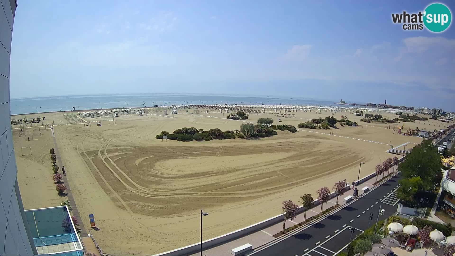 Hotel Panoramic Live cam Caorle plage Levante webcam – Italie