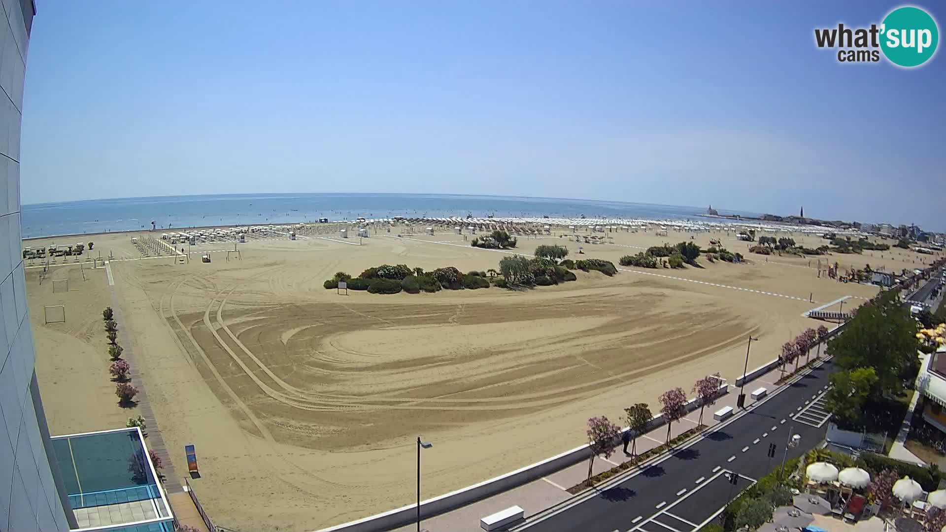 Hotel Panoramic en vivo Caorle playa Levante webcam – Italia