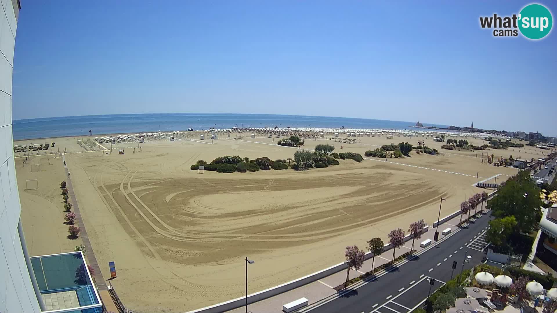 Hotel Panoramic en vivo Caorle playa Levante webcam – Italia