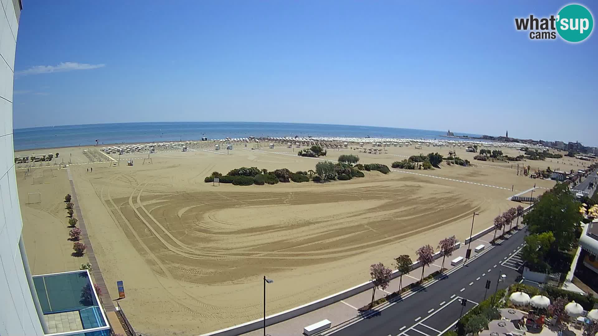 Hotel Panoramic u živo Caorle plaža Levante web kamera – Italija