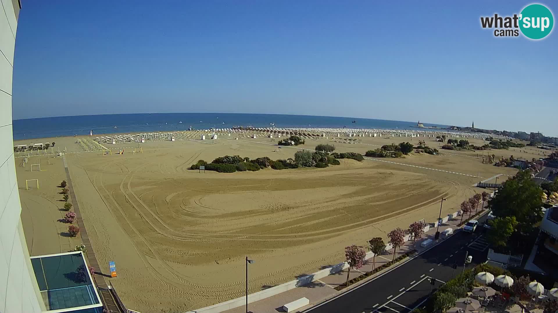 Hotel Panoramic en vivo Caorle playa Levante webcam – Italia