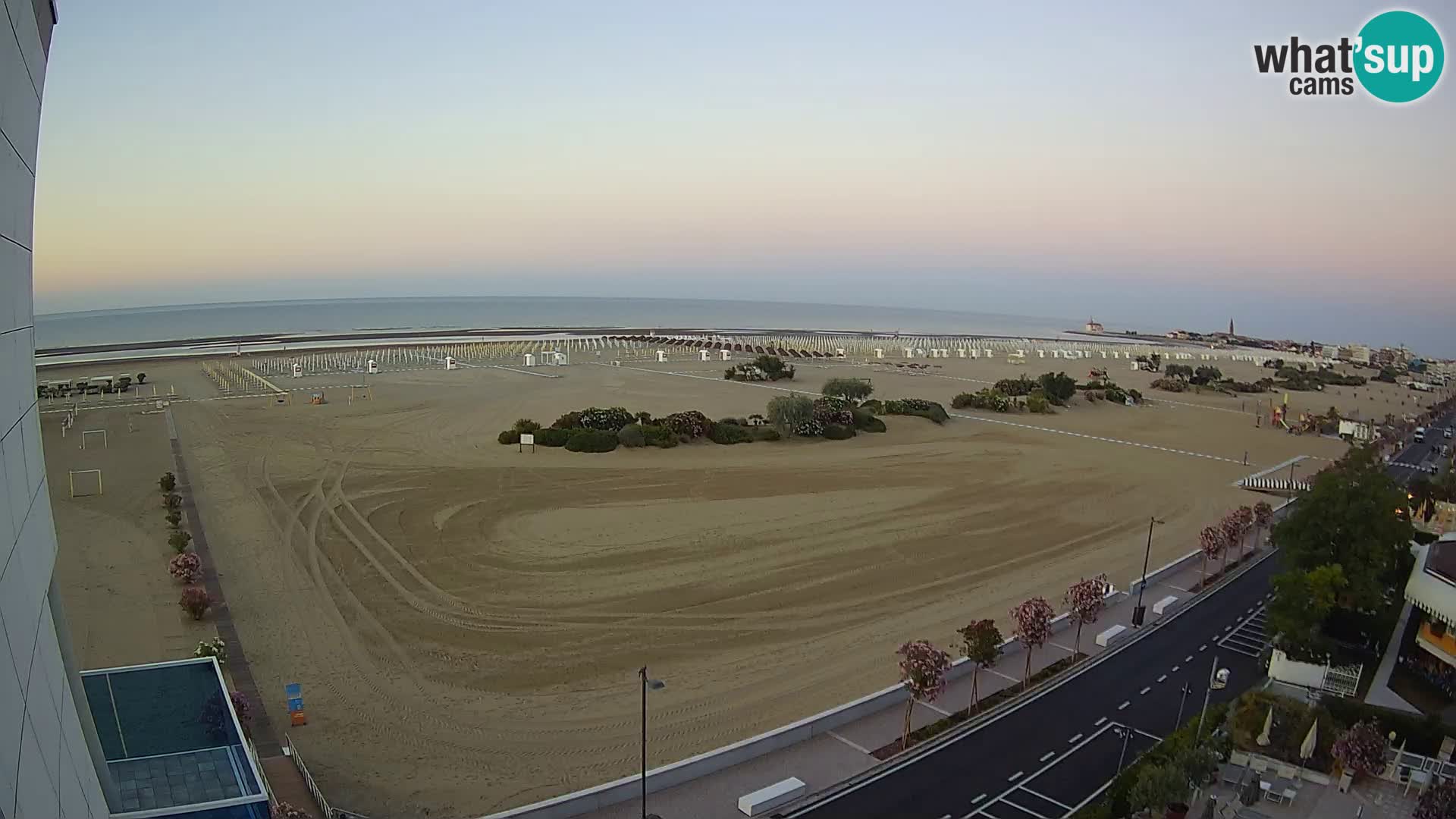 Hotel Panoramic u živo Caorle plaža Levante web kamera – Italija