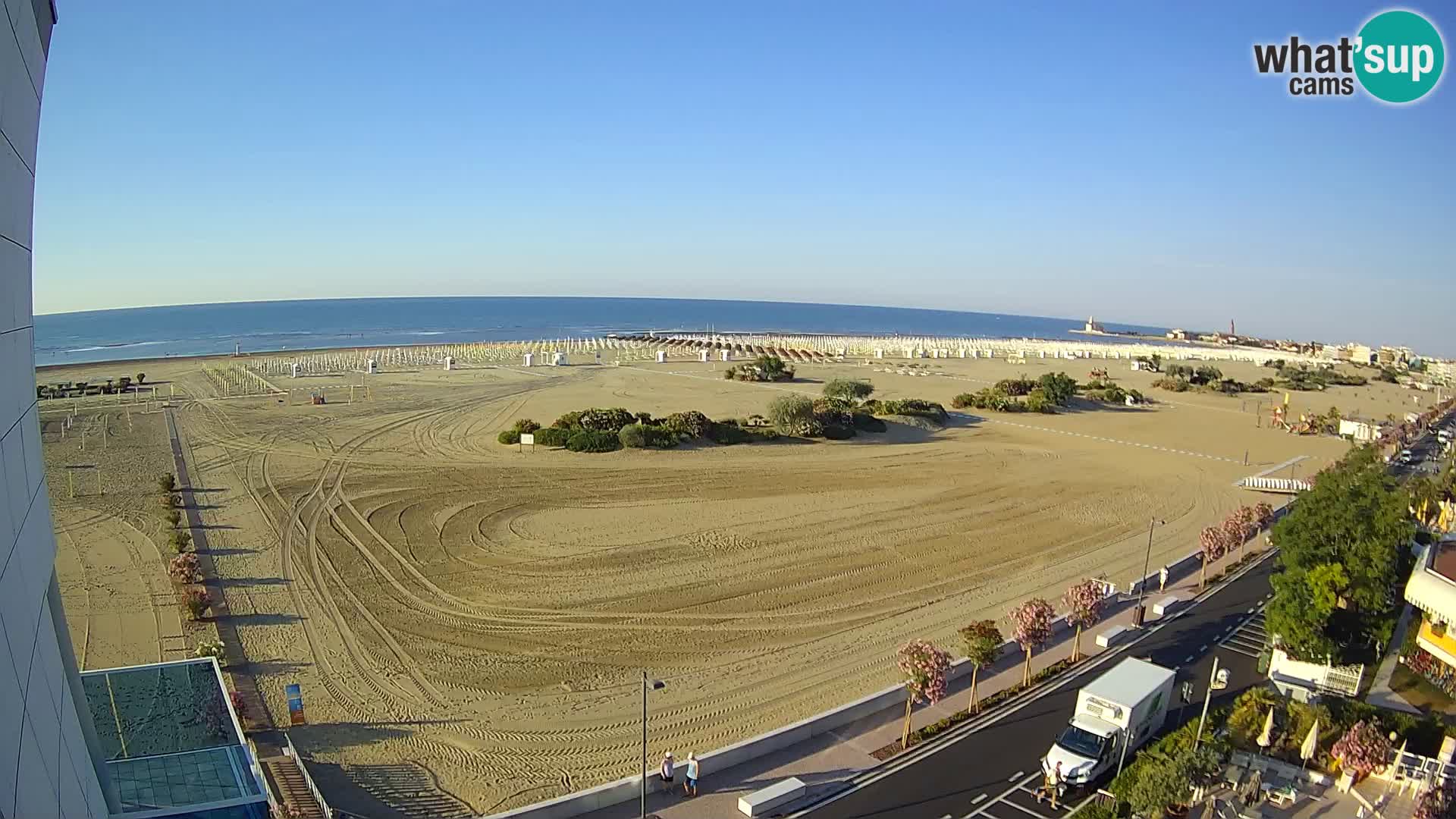 Hotel Panoramic u živo Caorle plaža Levante web kamera – Italija
