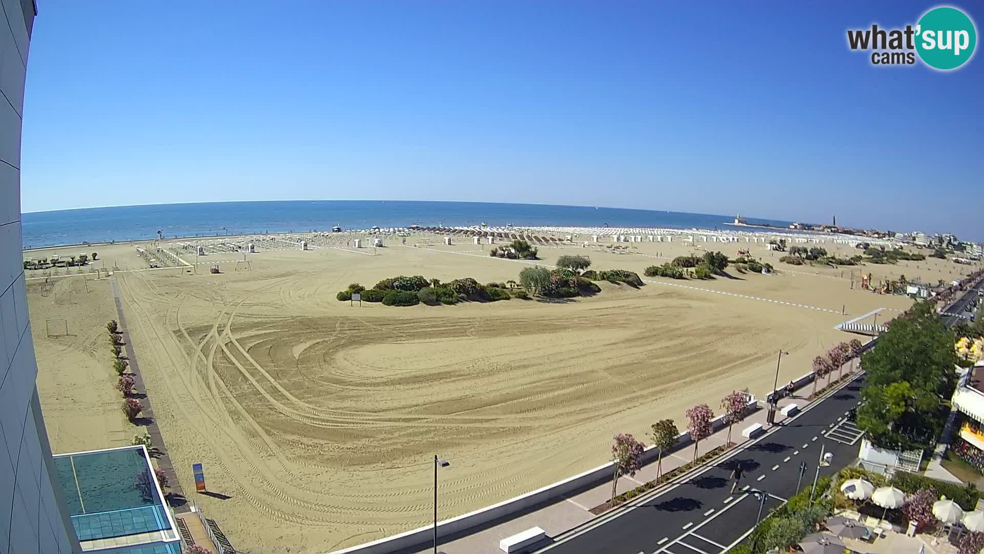 Hotel Panoramic Live cam Caorle plage Levante webcam – Italie