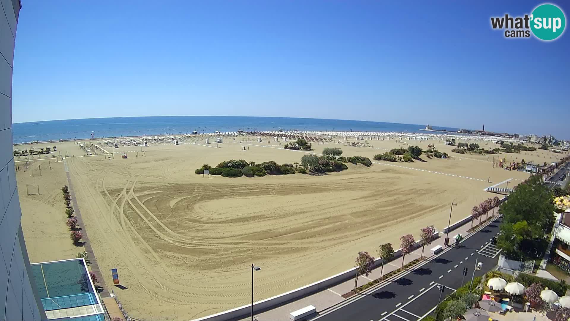 Hotel Panoramic en vivo Caorle playa Levante webcam – Italia