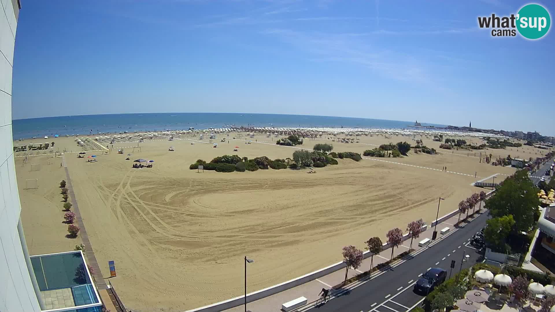 Hotel Panoramic en vivo Caorle playa Levante webcam – Italia
