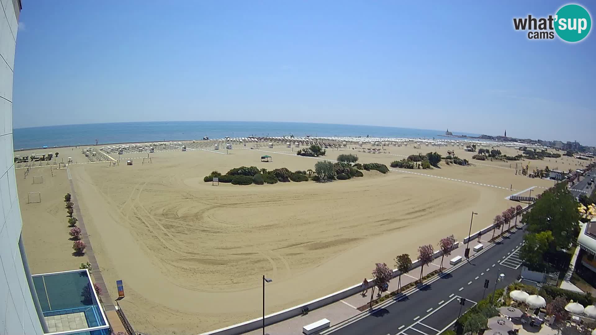 Hotel Panoramic en vivo Caorle playa Levante webcam – Italia