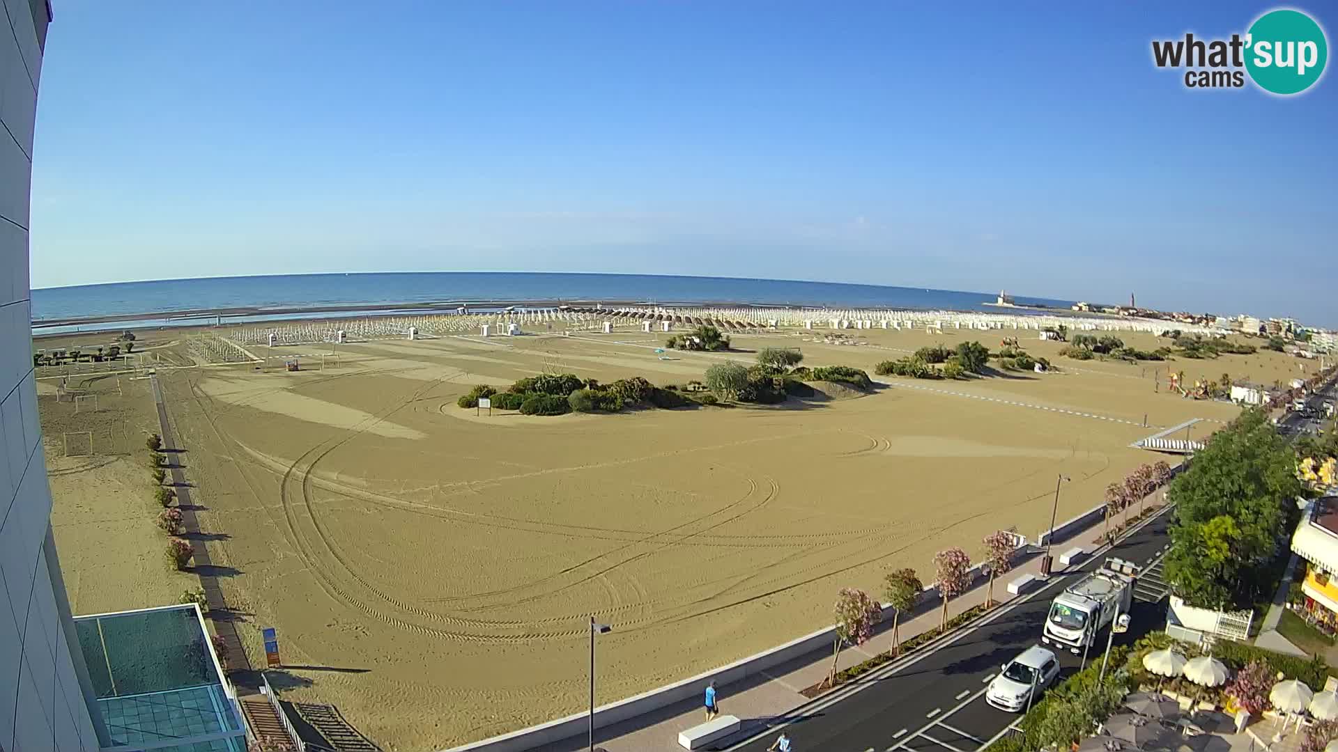 Hotel Panoramic en vivo Caorle playa Levante webcam – Italia