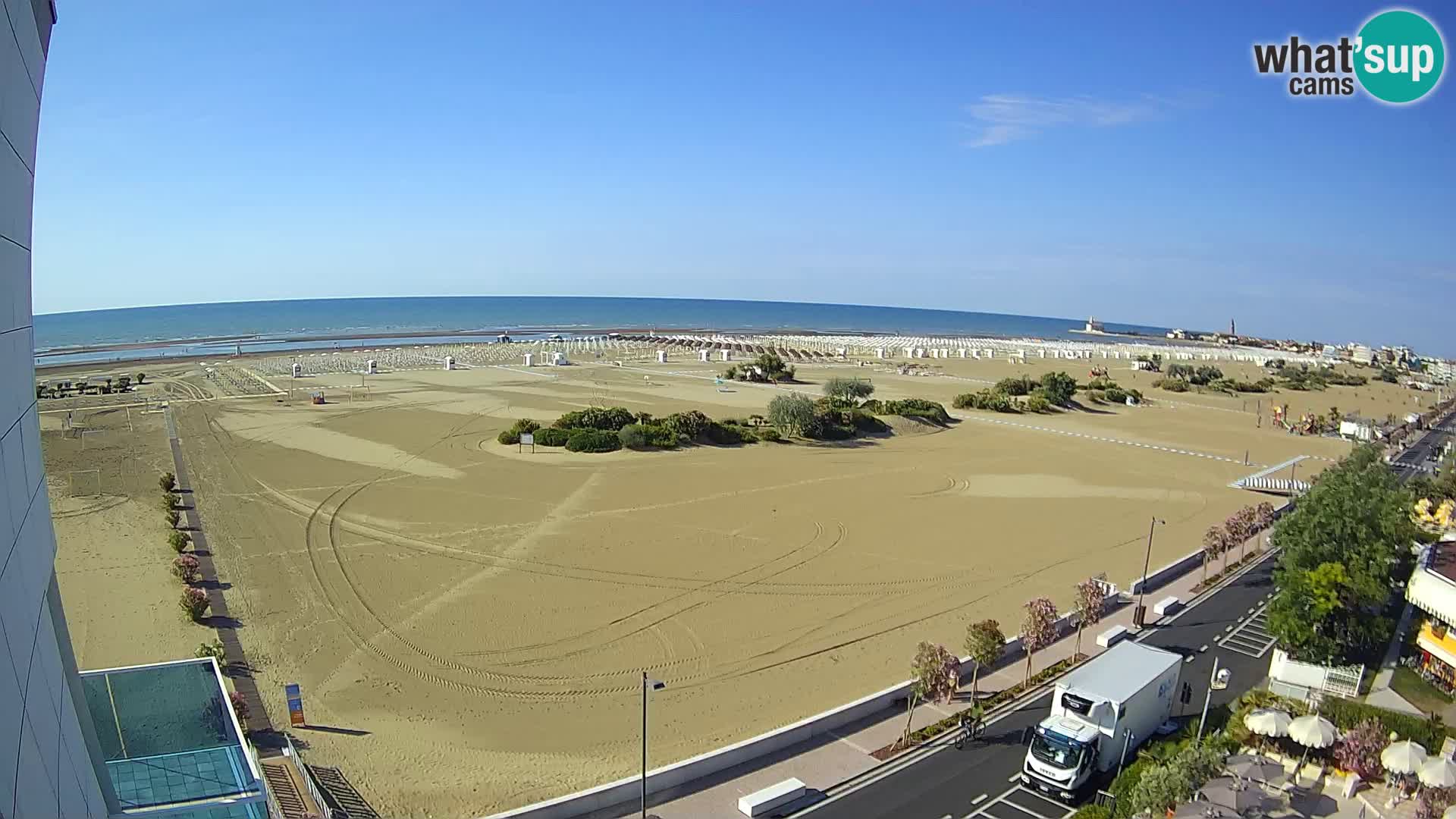 Hotel Panoramic en vivo Caorle playa Levante webcam – Italia