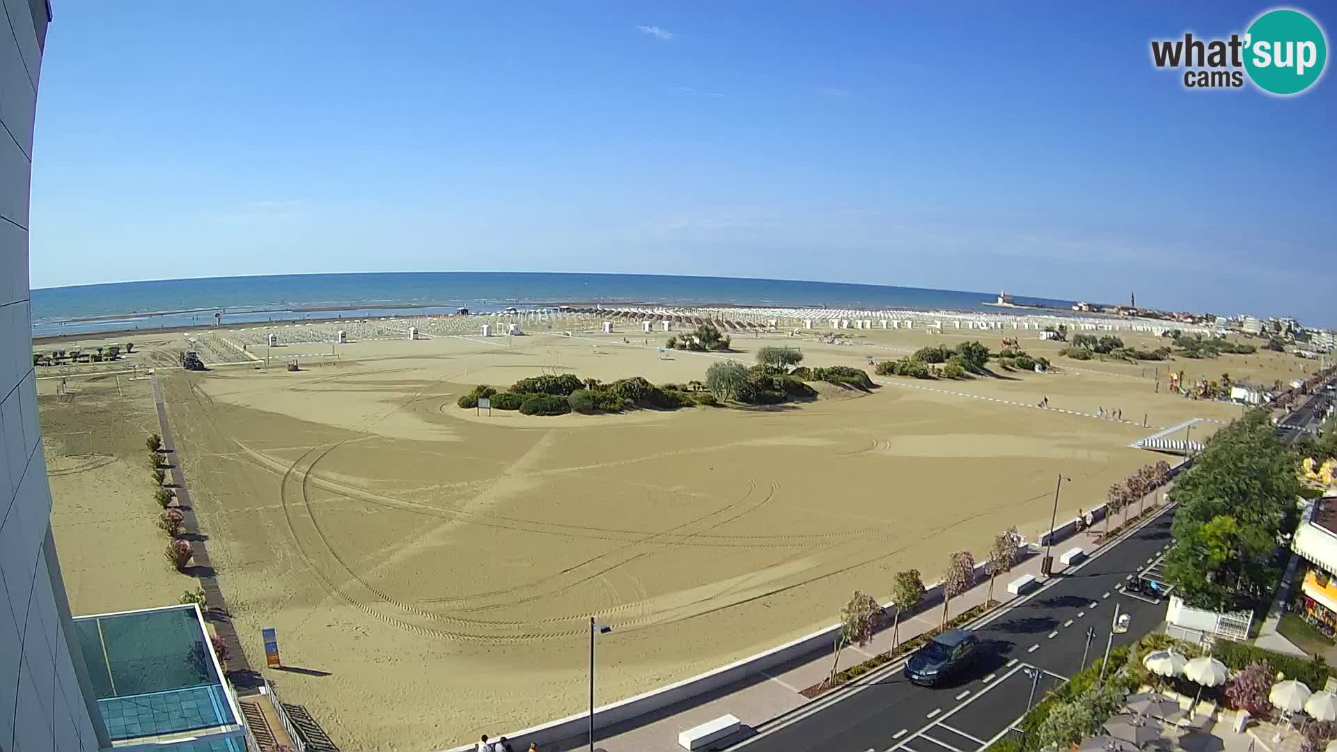 Hotel Panoramic en vivo Caorle playa Levante webcam – Italia
