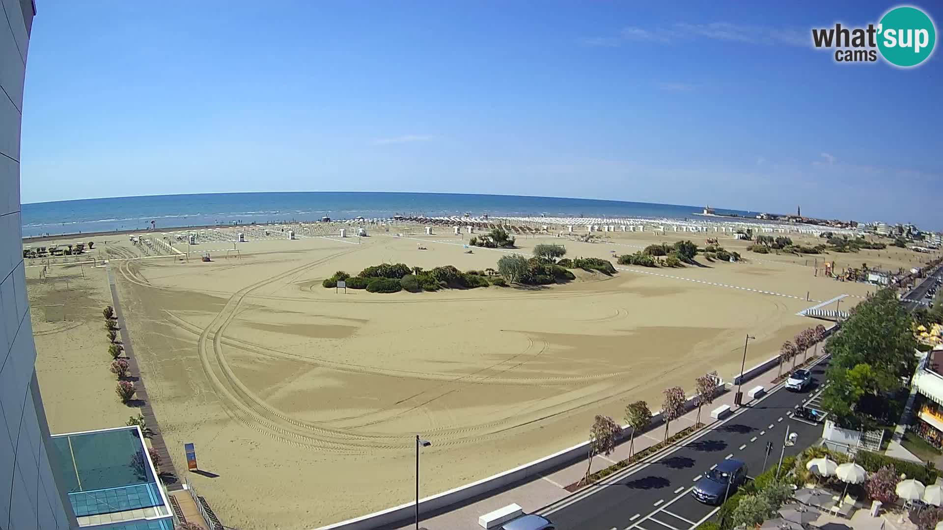 Hotel Panoramic en vivo Caorle playa Levante webcam – Italia