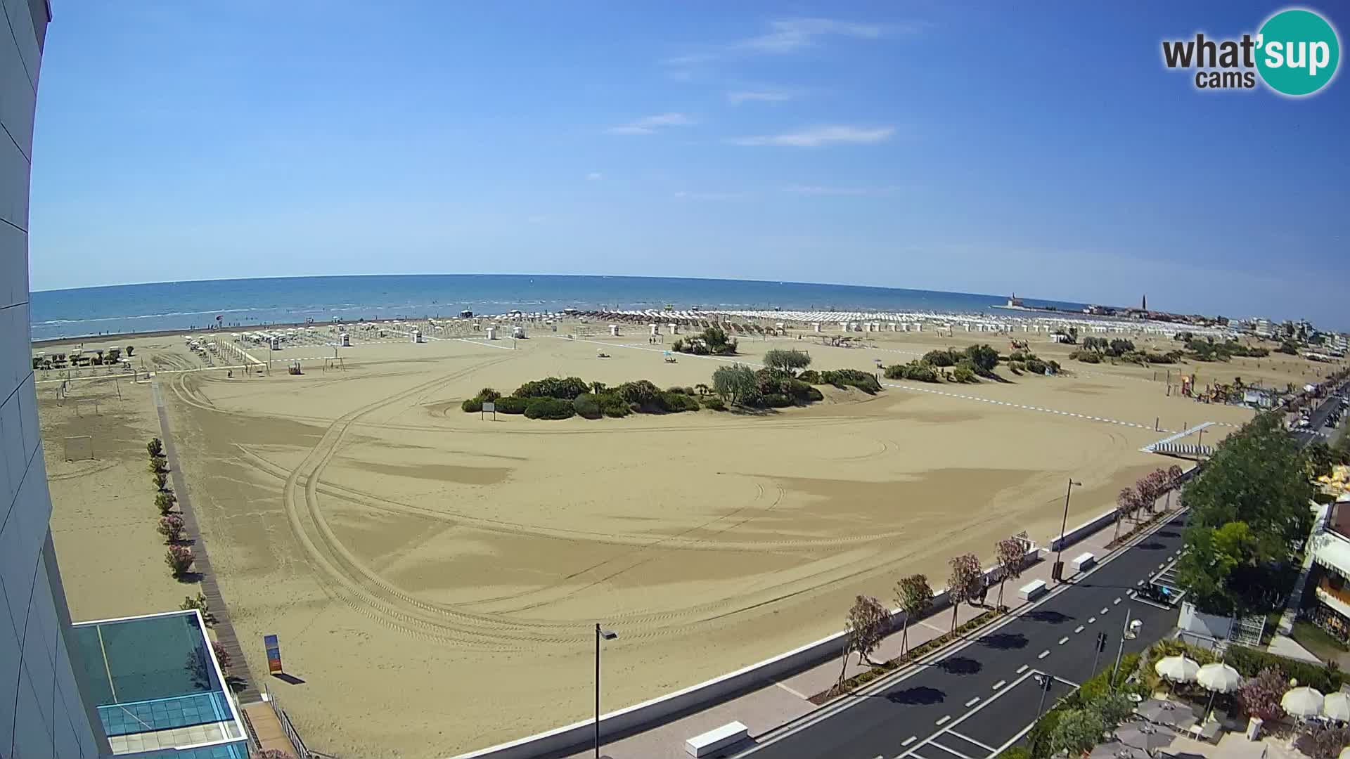 Hotel Panoramic en vivo Caorle playa Levante webcam – Italia